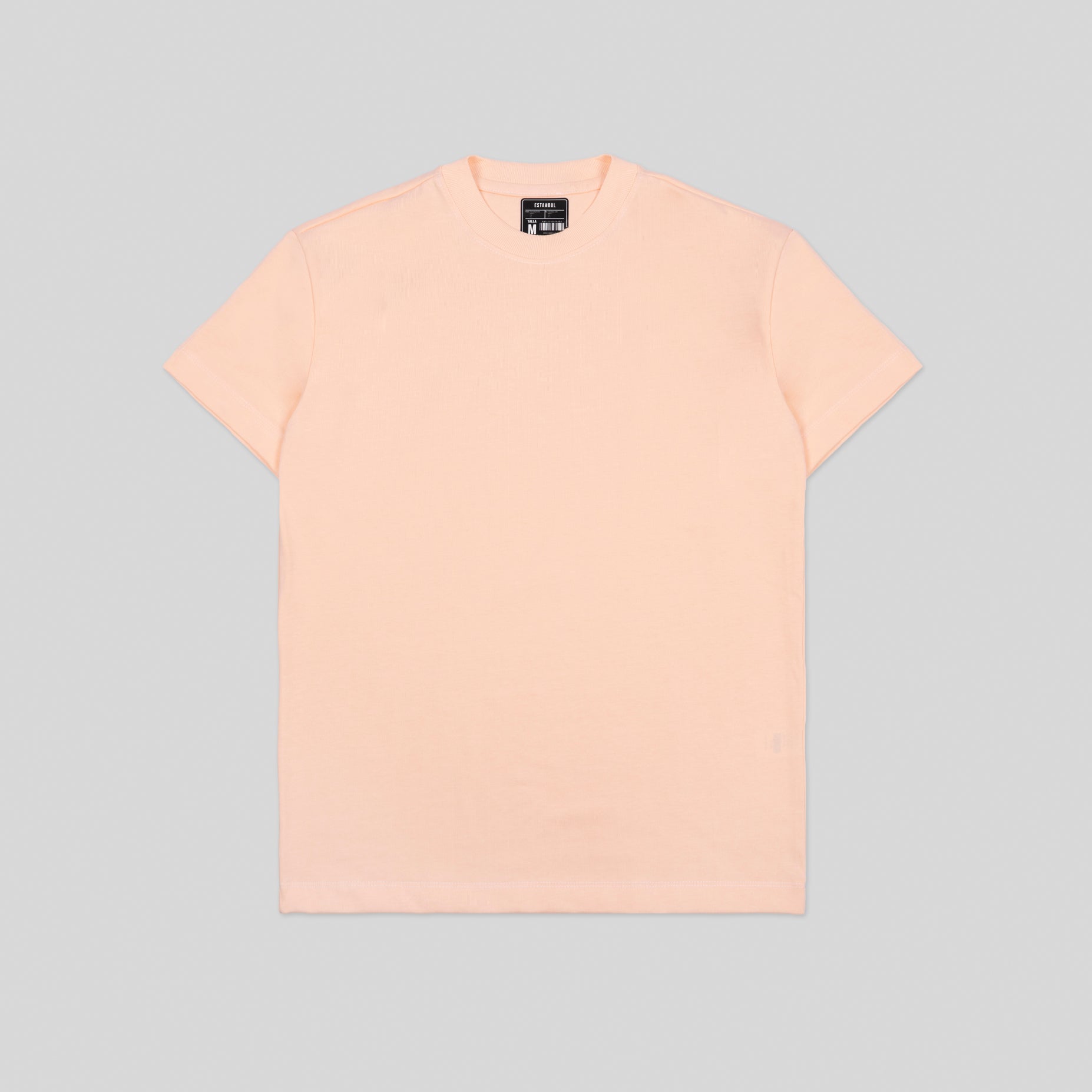 Camiseta hombre básica salmon