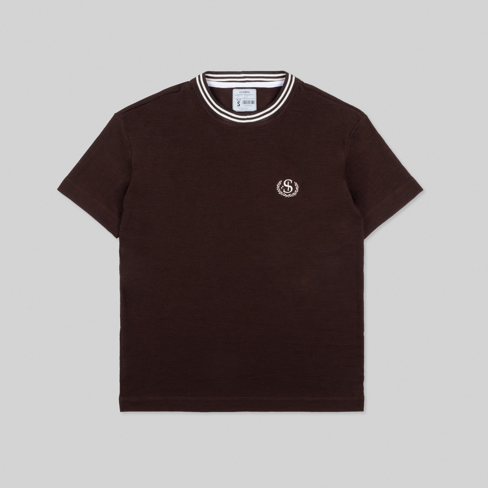 Camiseta hombre tejida
