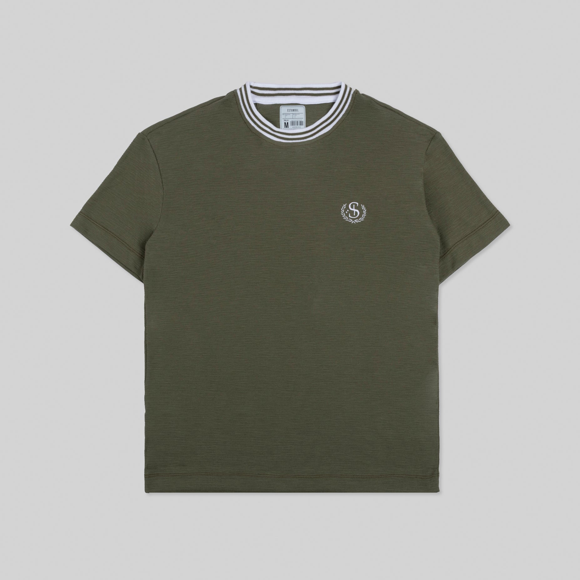 Camiseta hombre tejida
