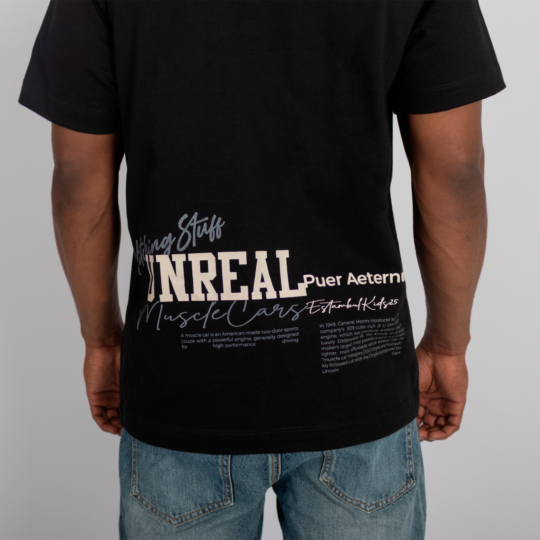 Camiseta regular hombre unreal carro