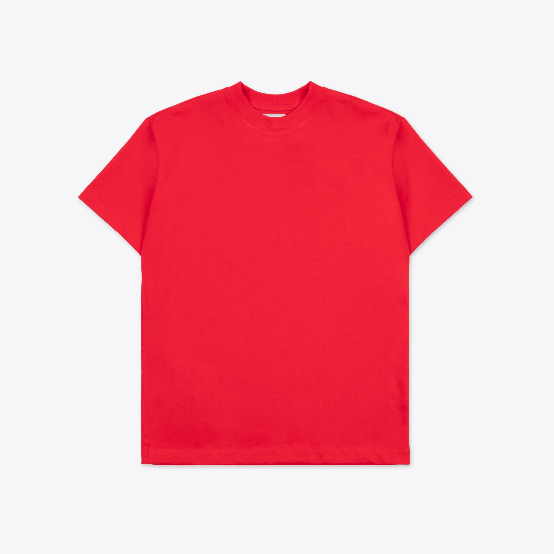 Camiseta hombre básica roja