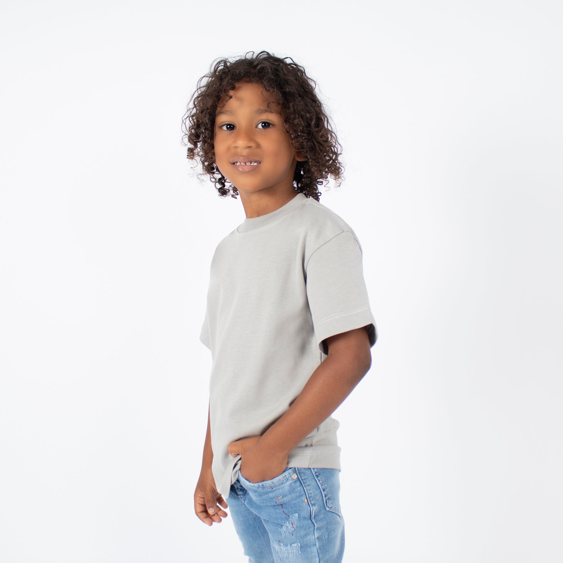 Basica niño estambul gris claro