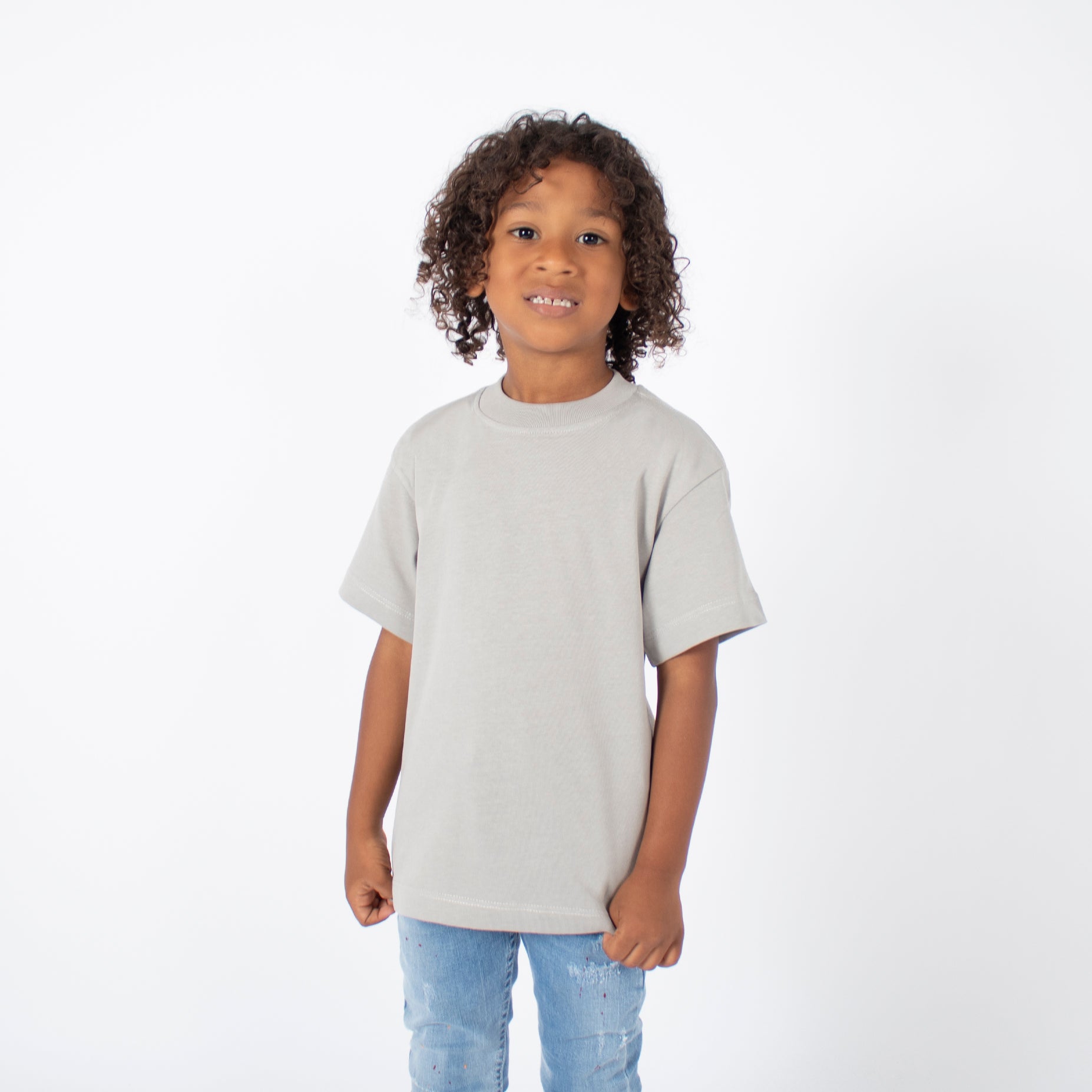 Basica niño estambul gris claro