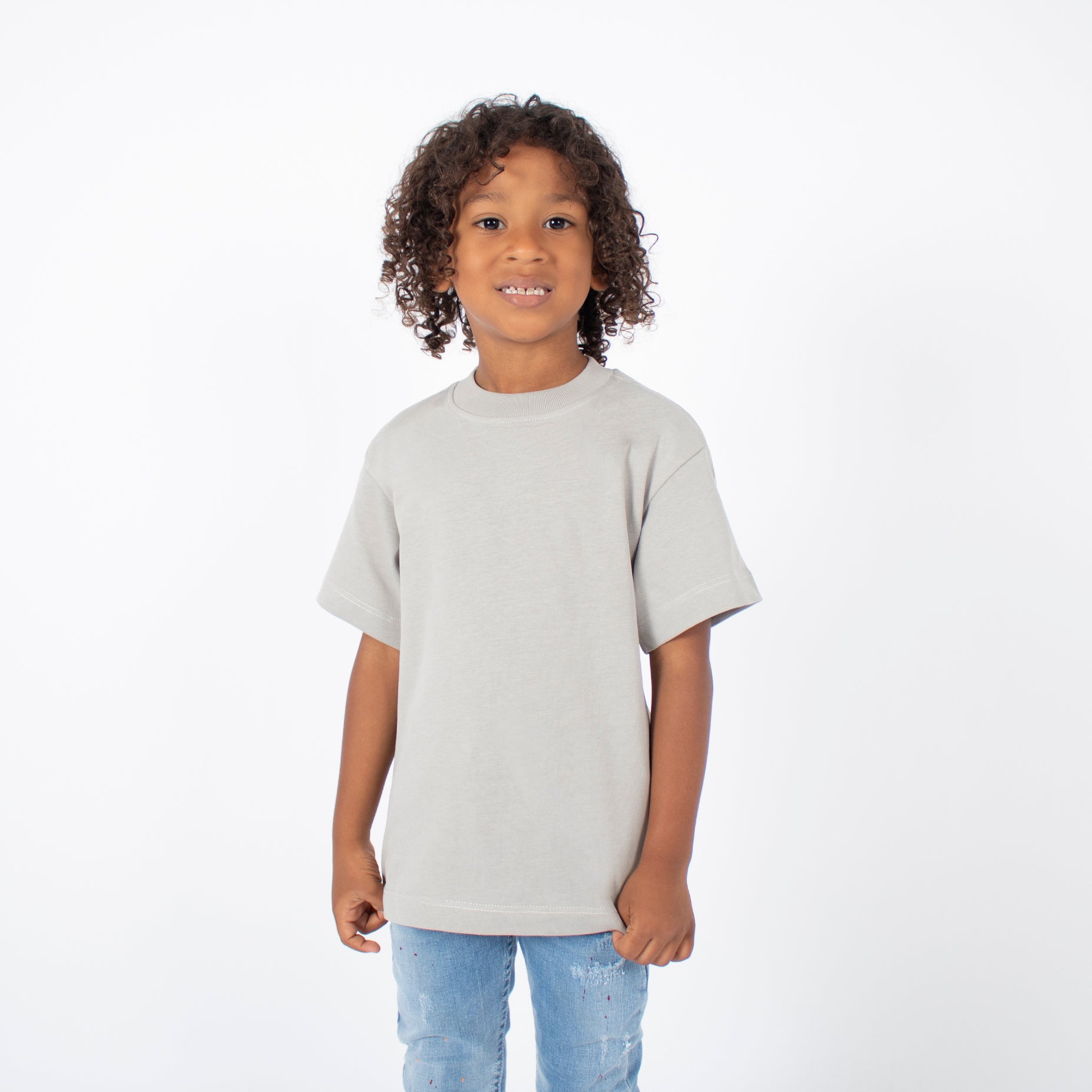 Basica niño estambul gris claro