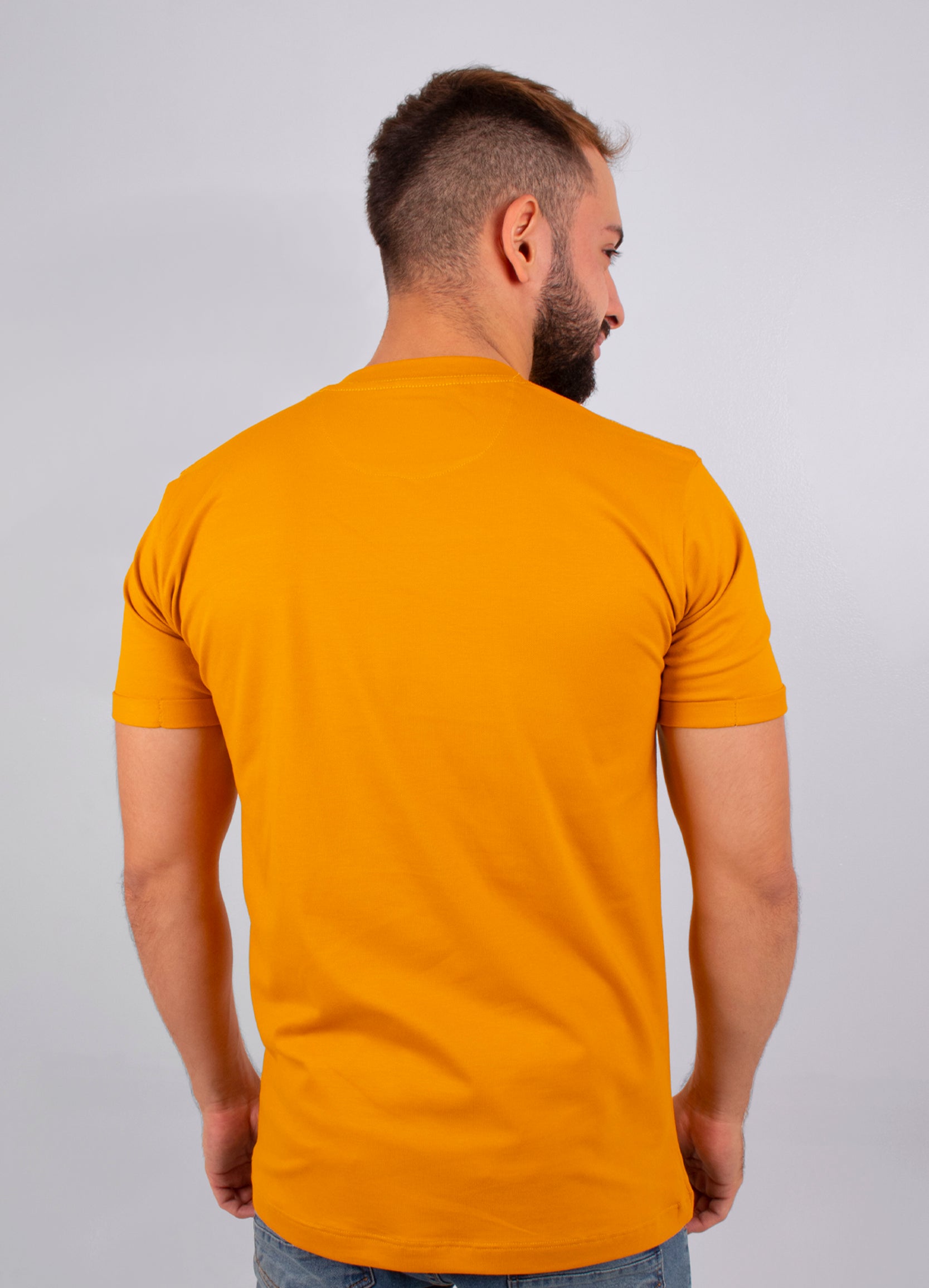 Camiseta hombre básica piqué