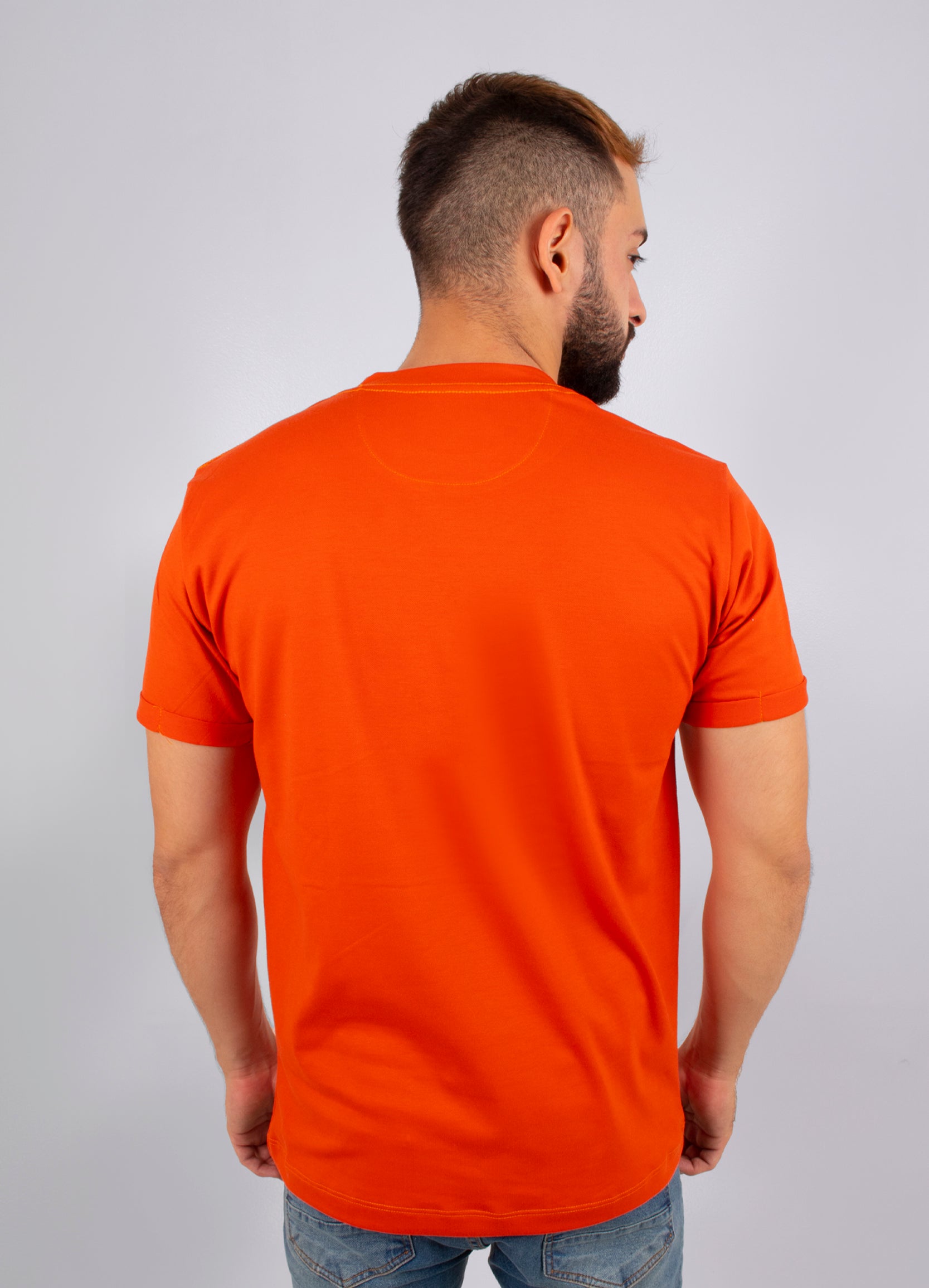 Camiseta hombre básica piqué