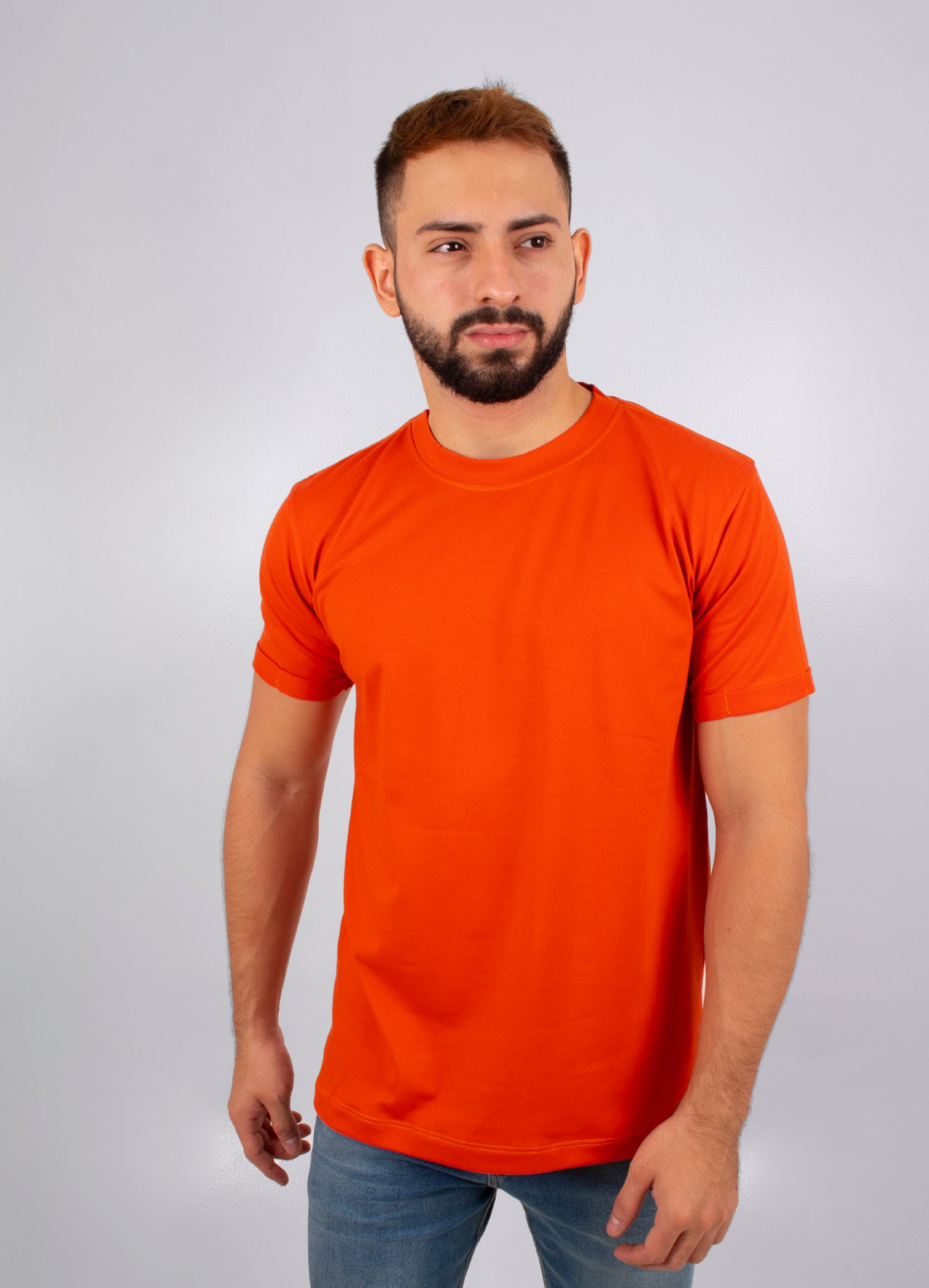 Camiseta hombre básica piqué