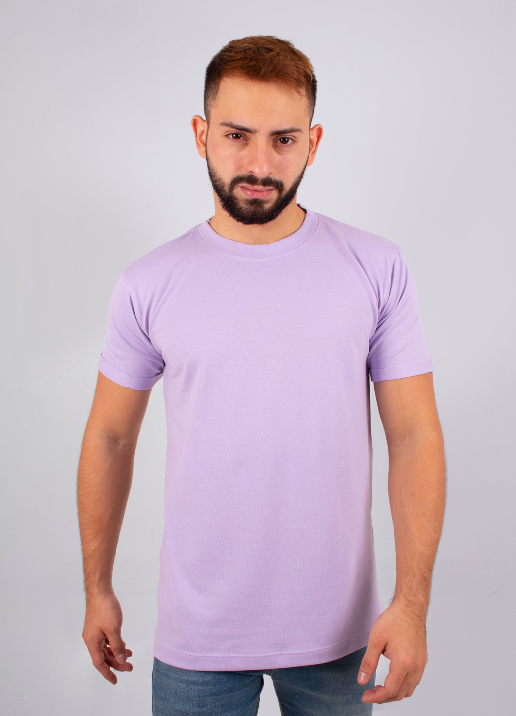 Camiseta hombre básica piqué
