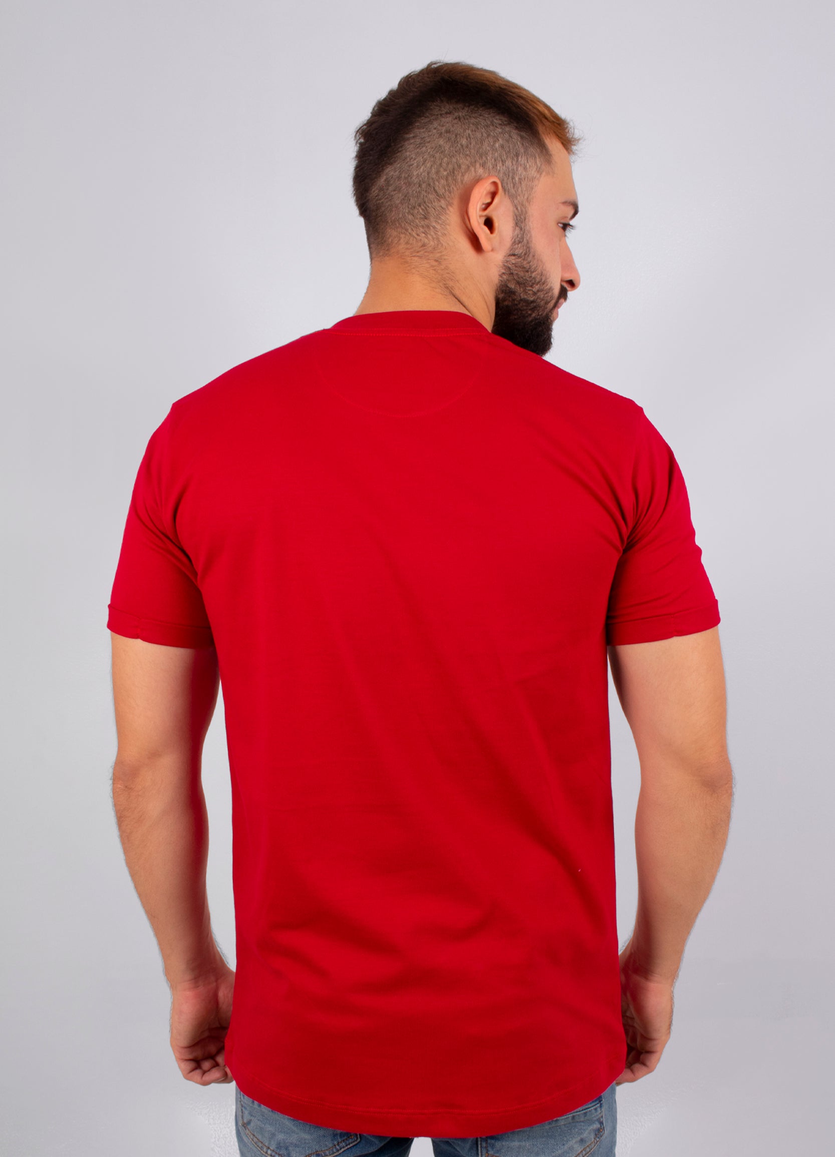 Camiseta hombre básica piqué