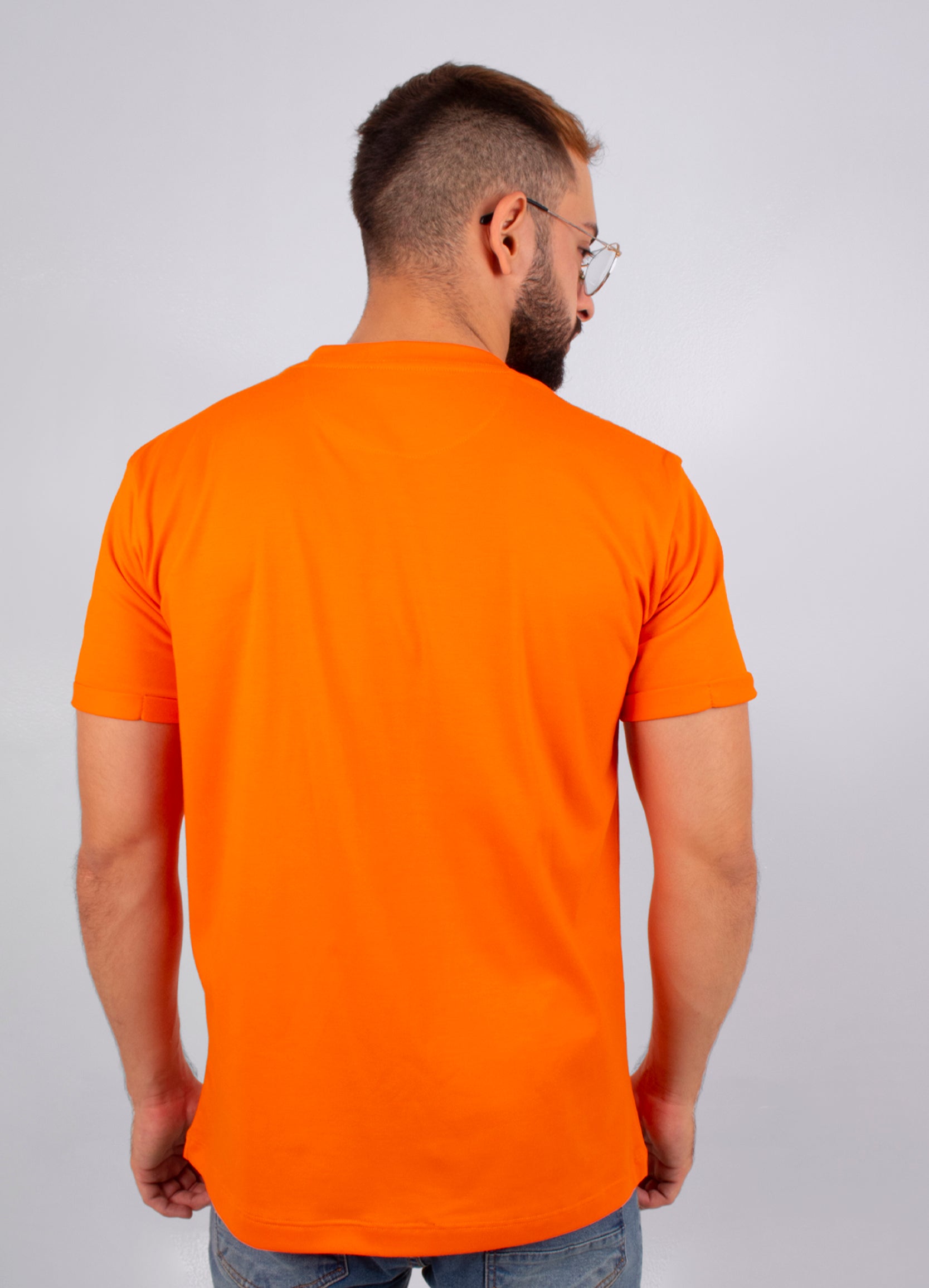 Camiseta hombre básica piqué
