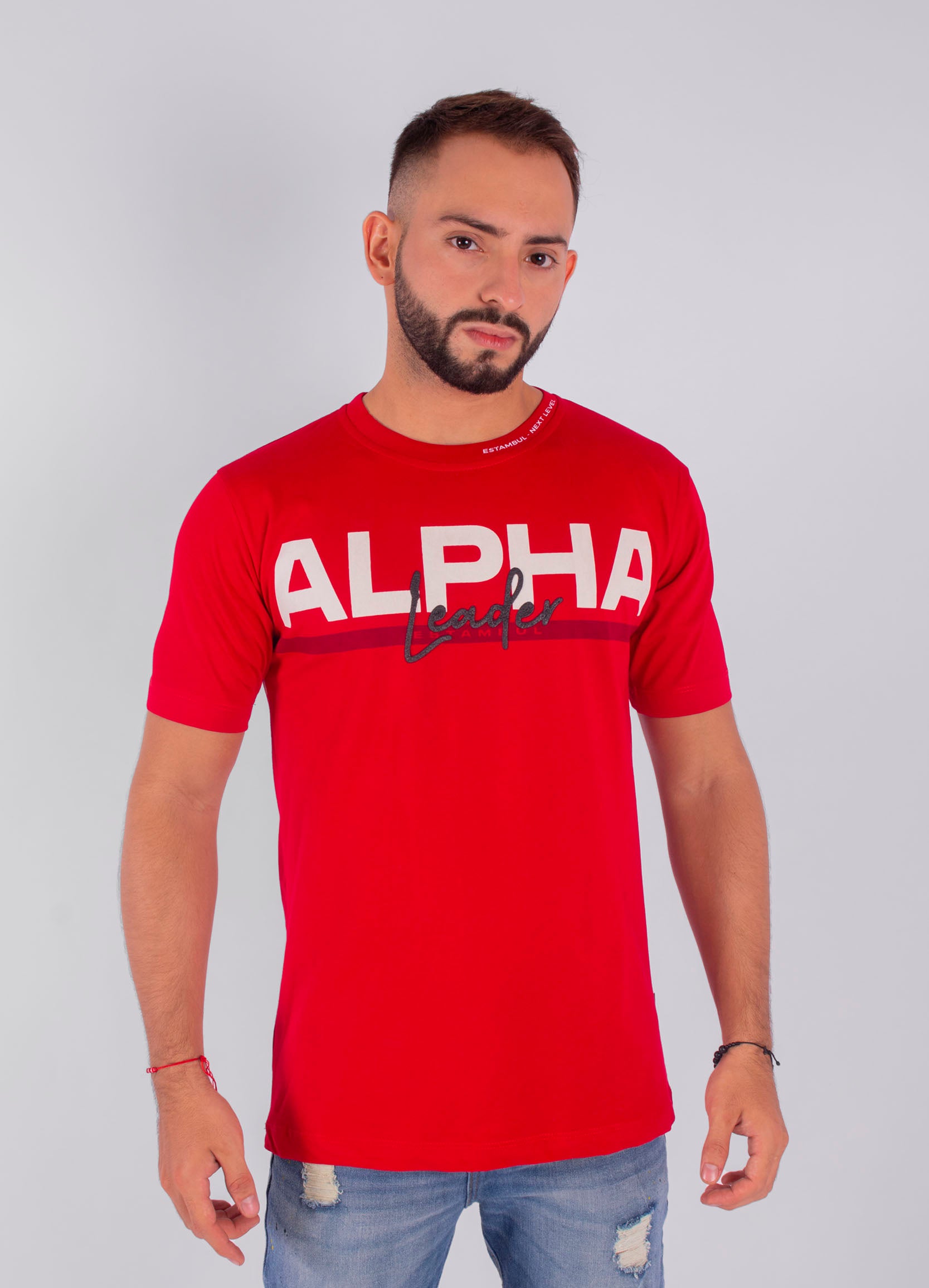 Camiseta Hombre Alpha  Leader