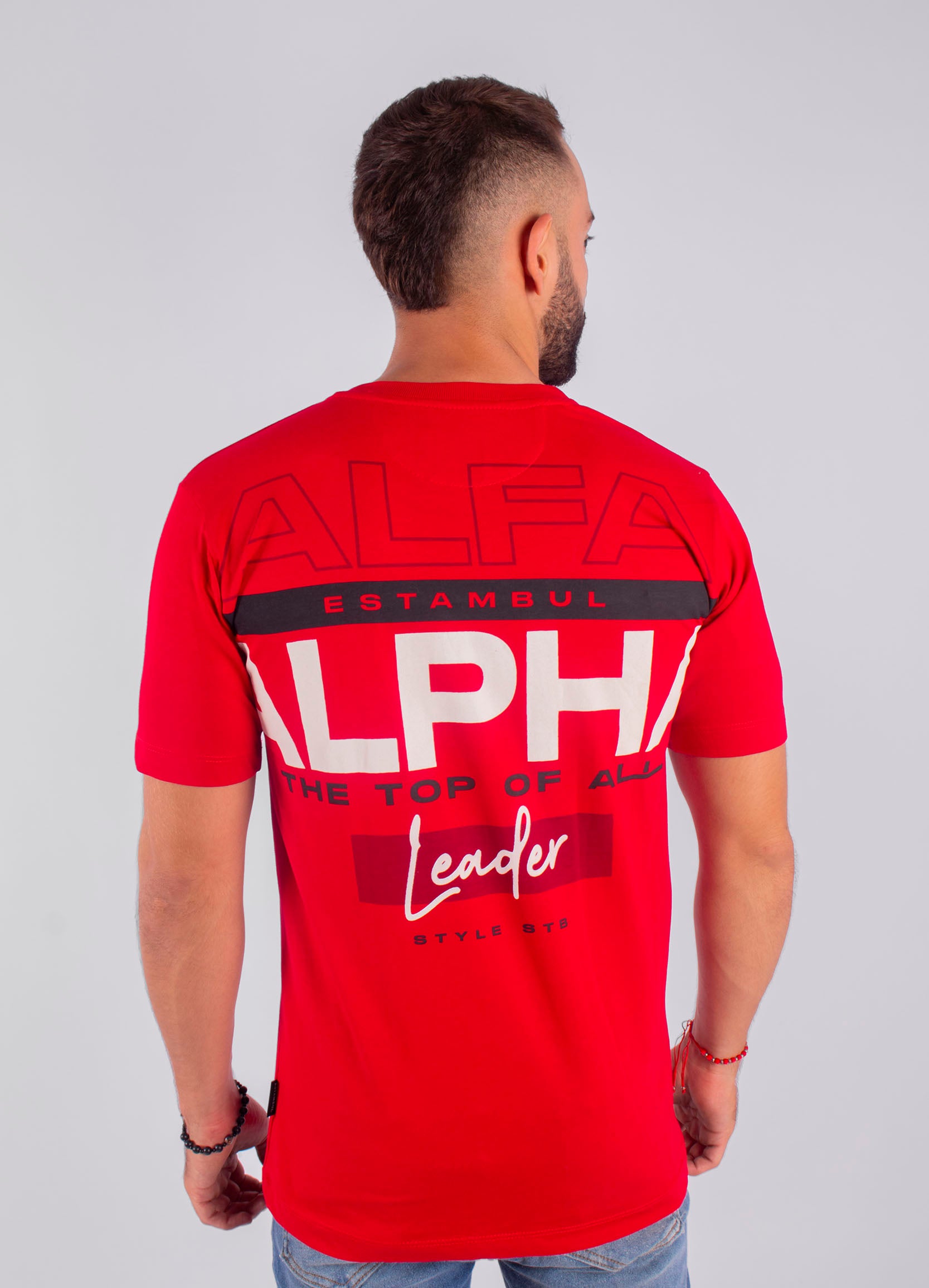 Camiseta Hombre Alpha  Leader