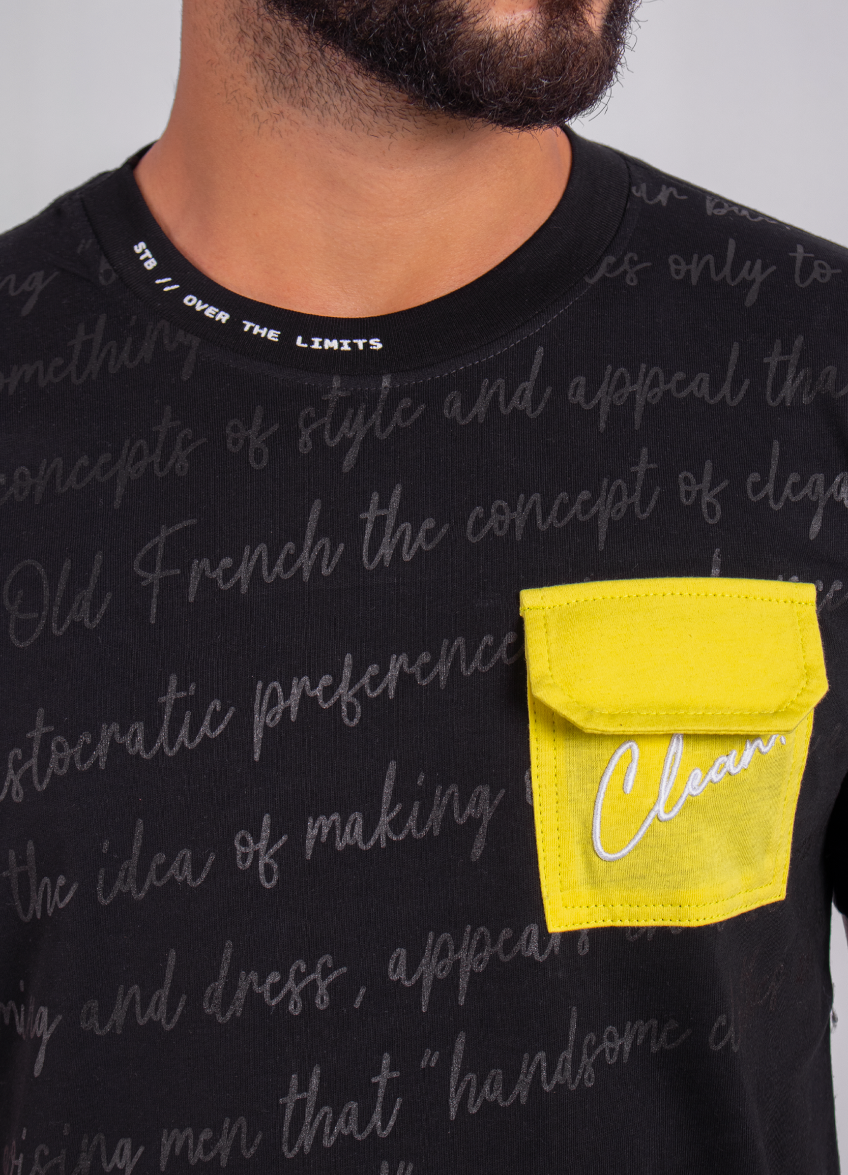 Camiseta hombre bolsillo