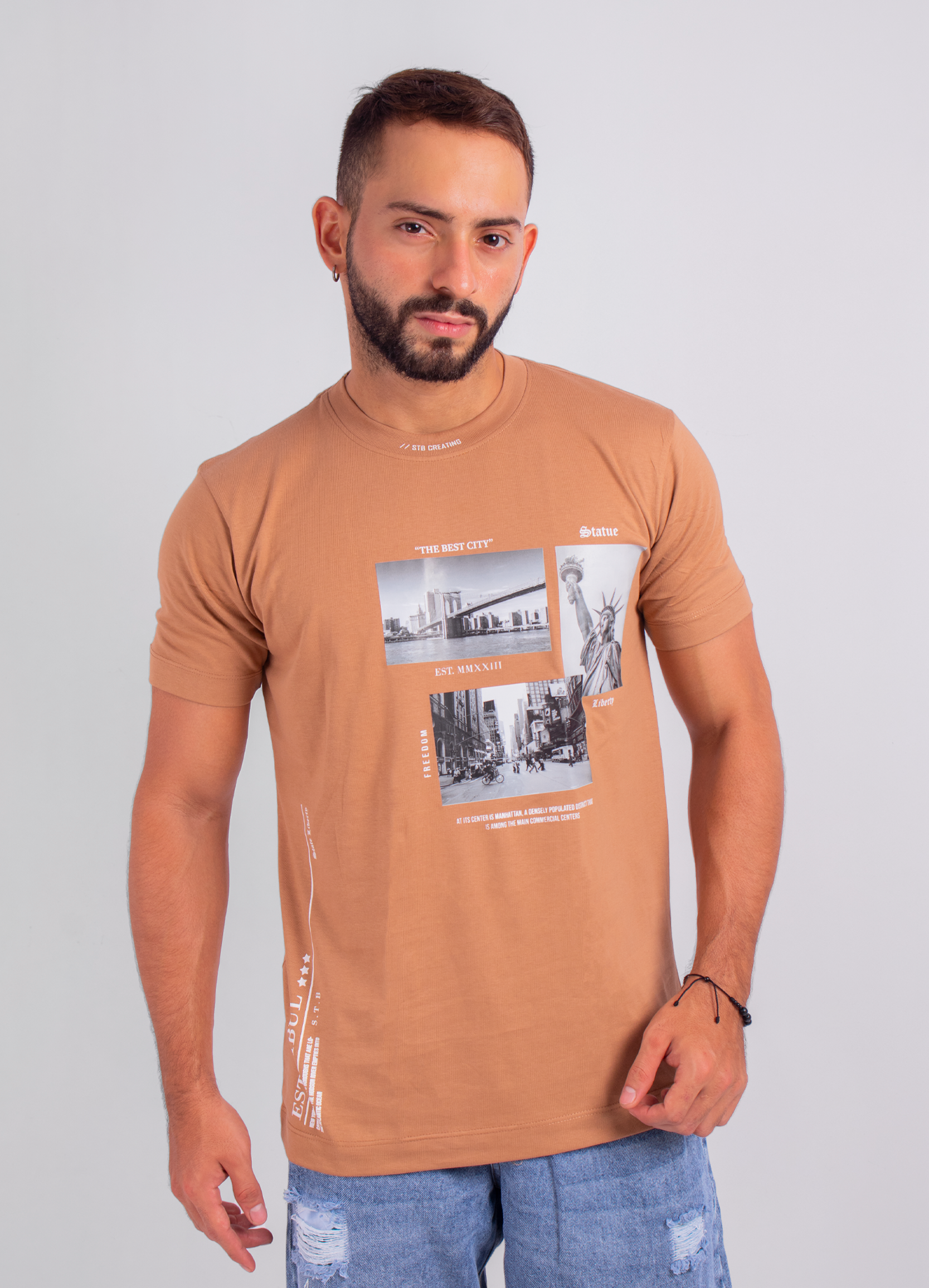 Camiseta hombre city