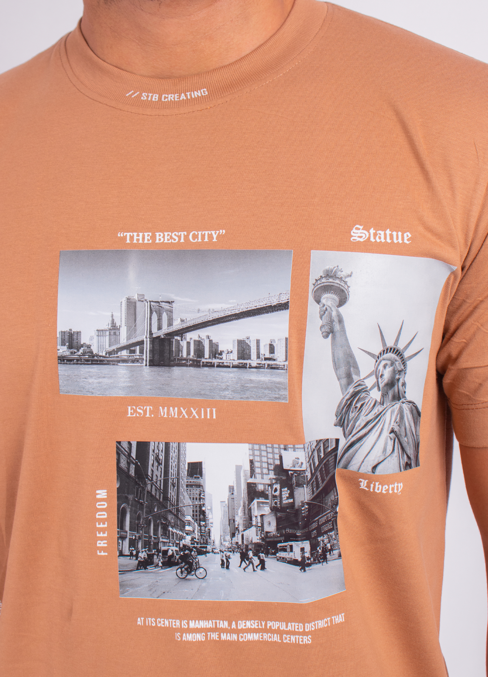 Camiseta hombre city