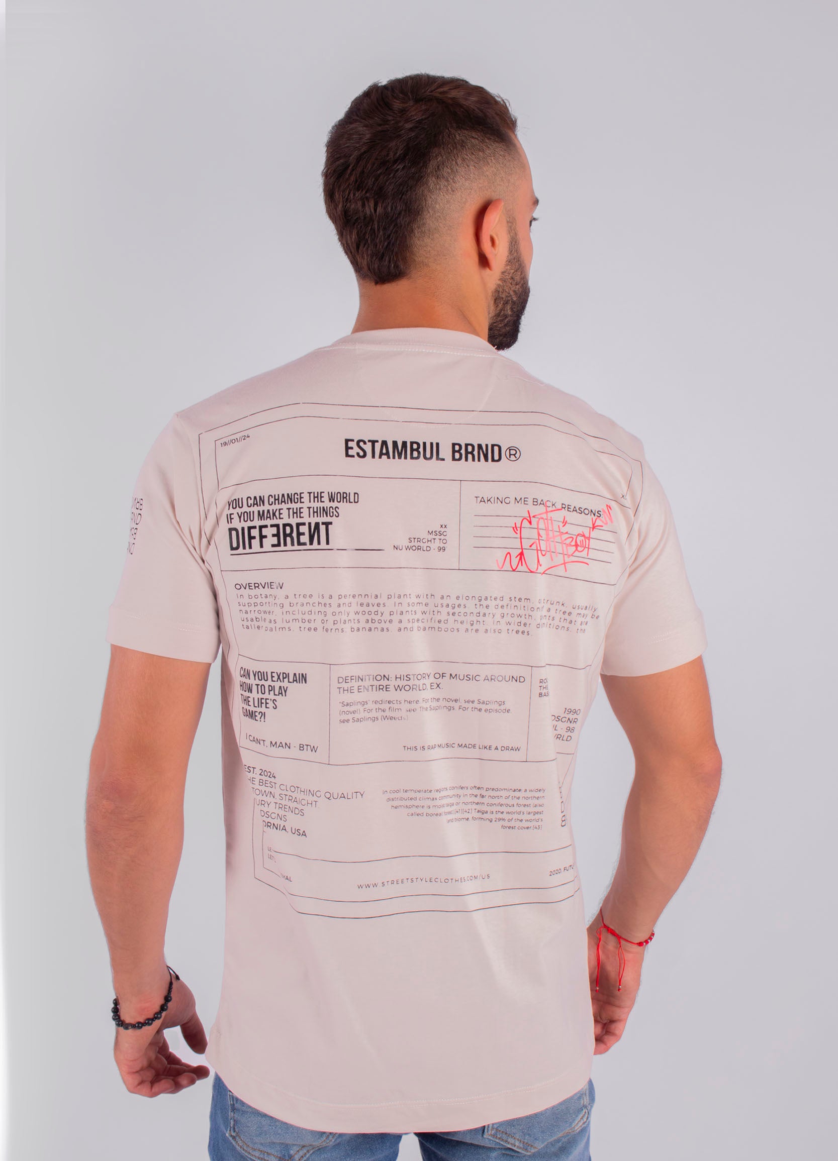 Camiseta hombre brnd diferent