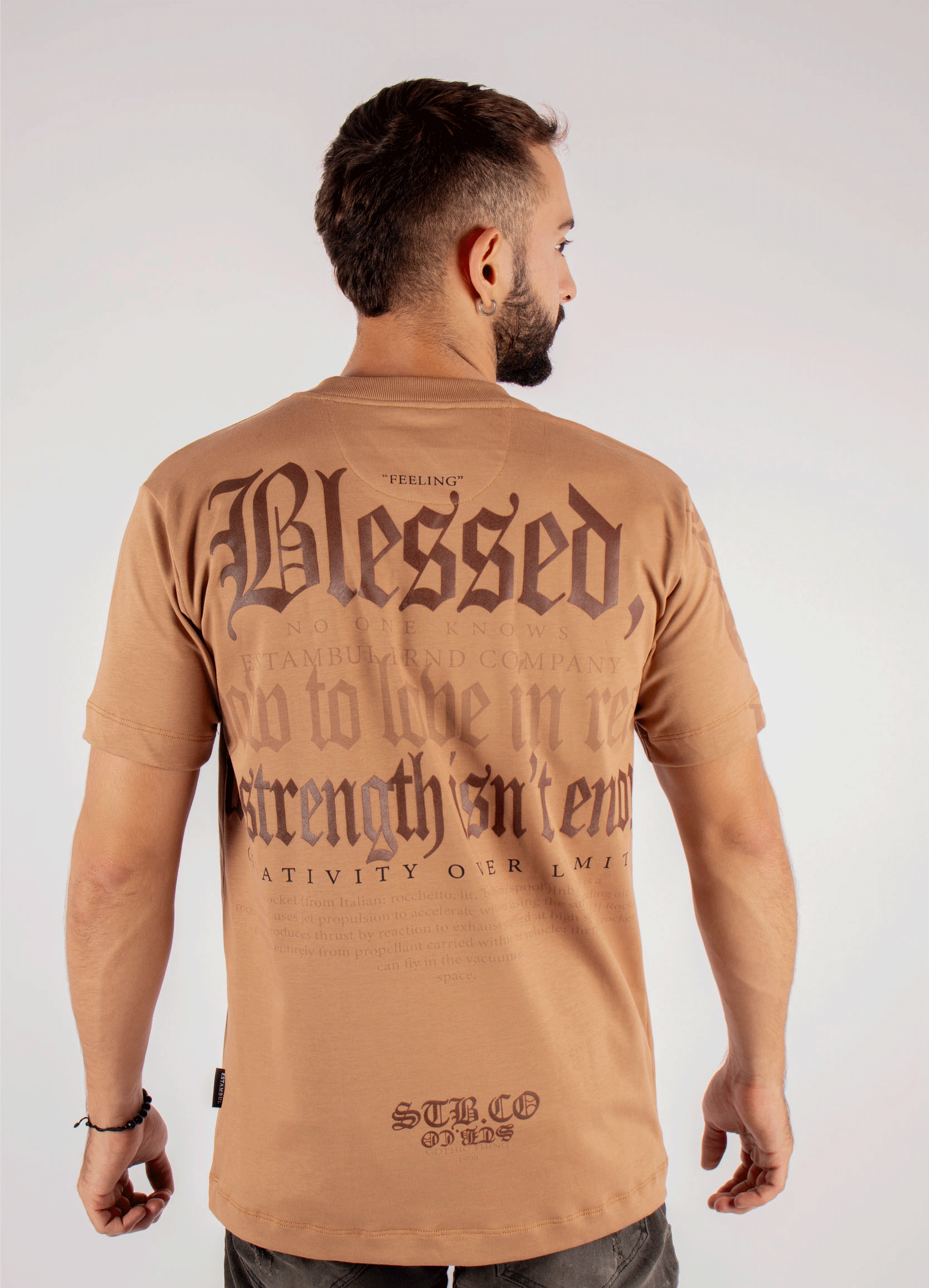 Camiseta hombre blessed