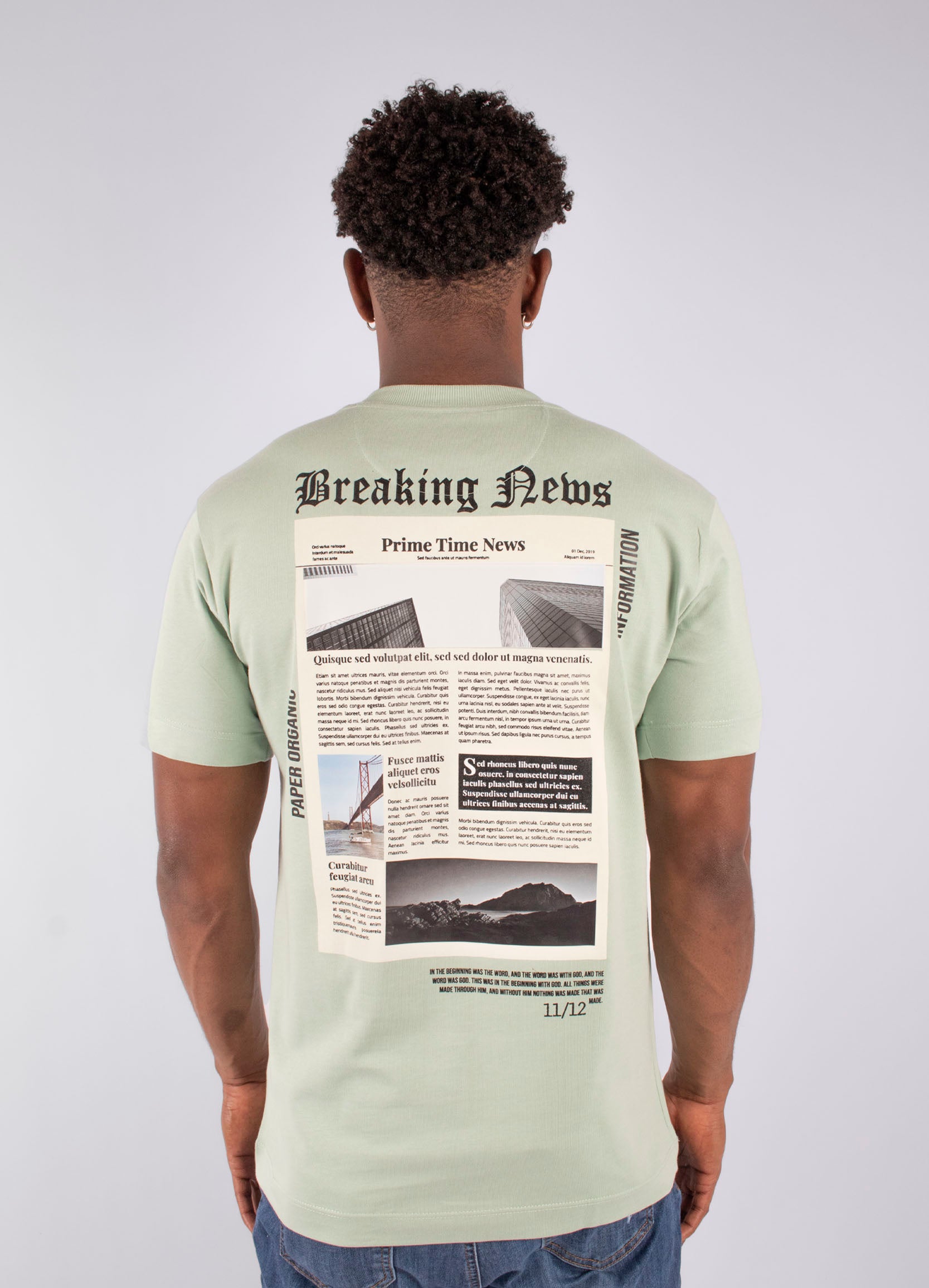 Camiseta hombre Breaking News