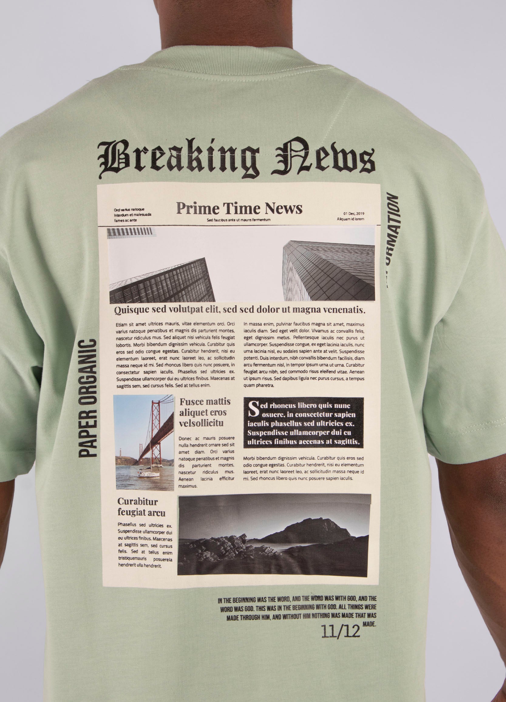 Camiseta hombre Breaking News