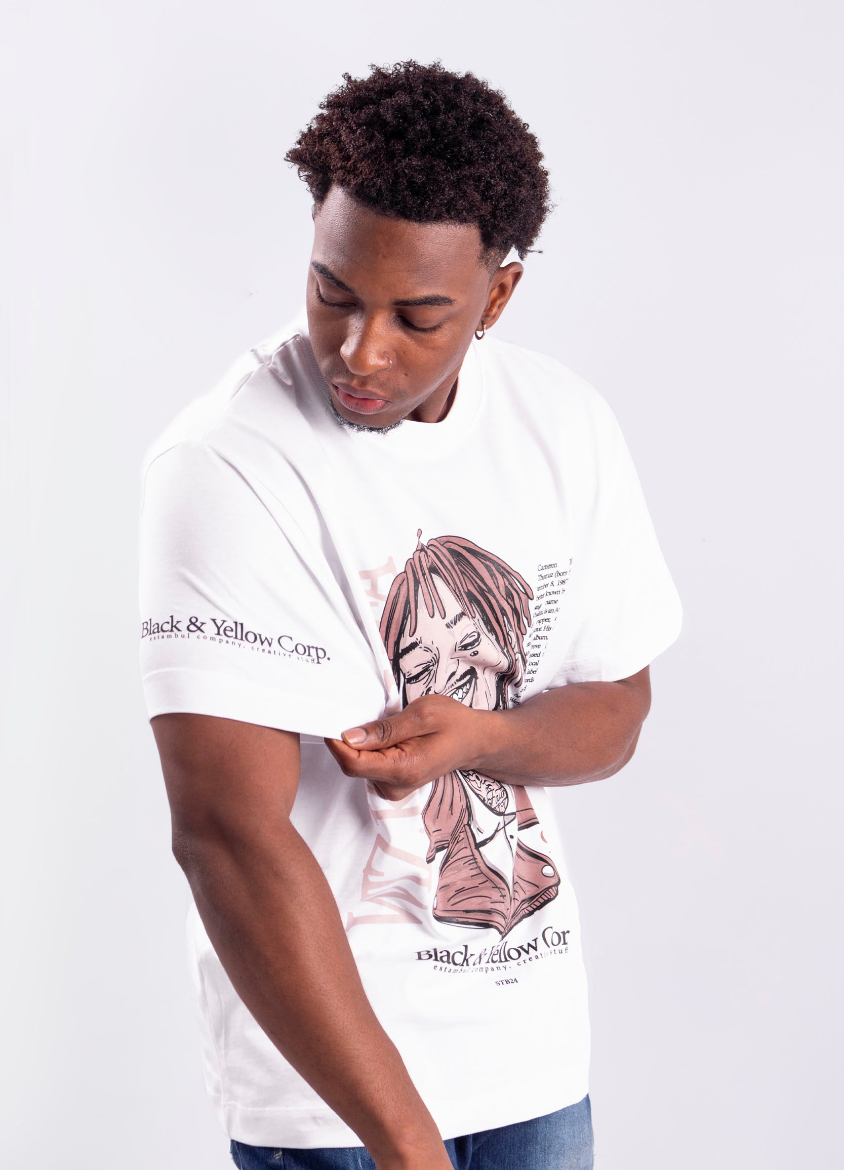 Camiseta hombre R. Black