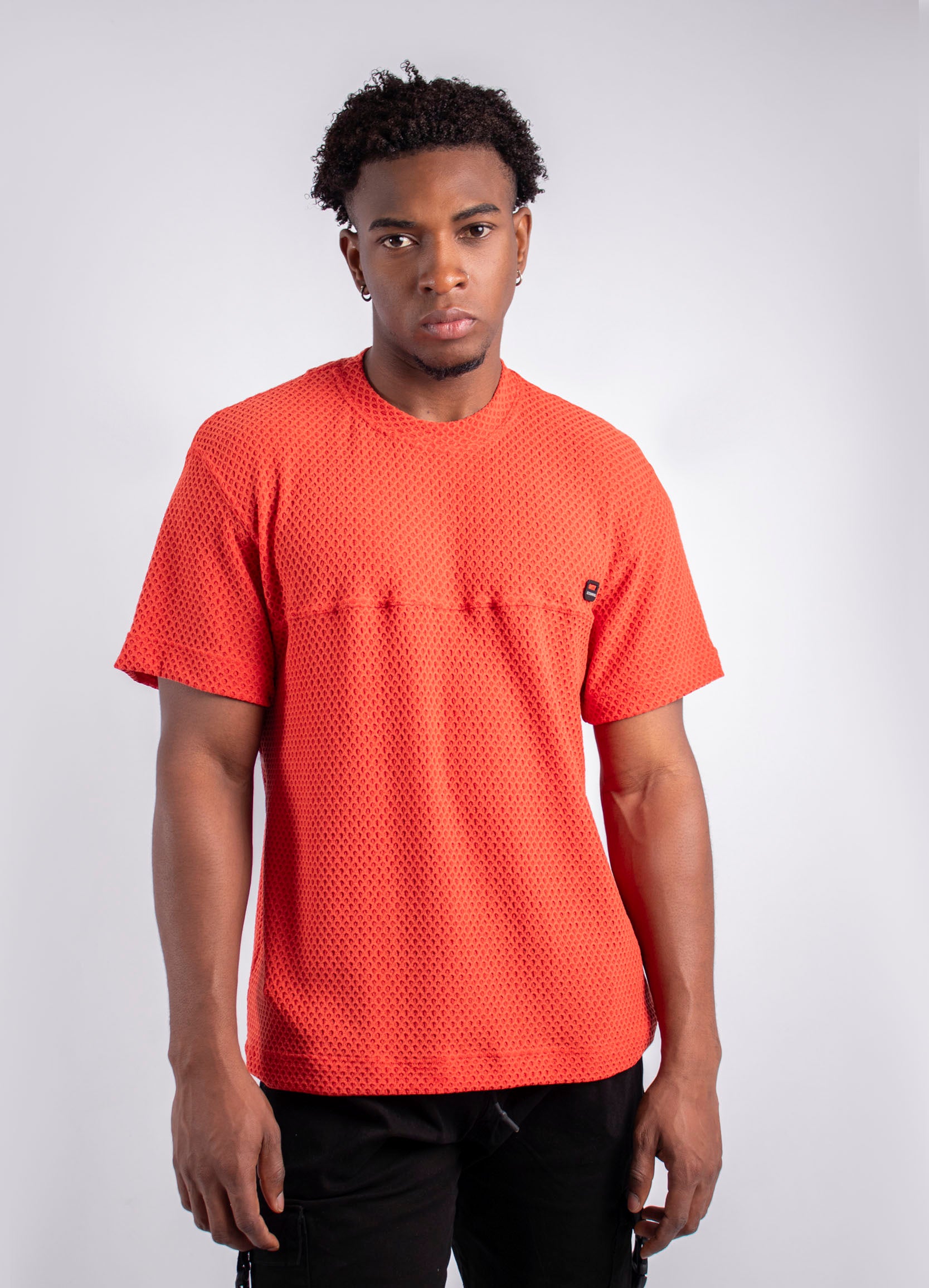 Camiseta hombre Textura Aplique