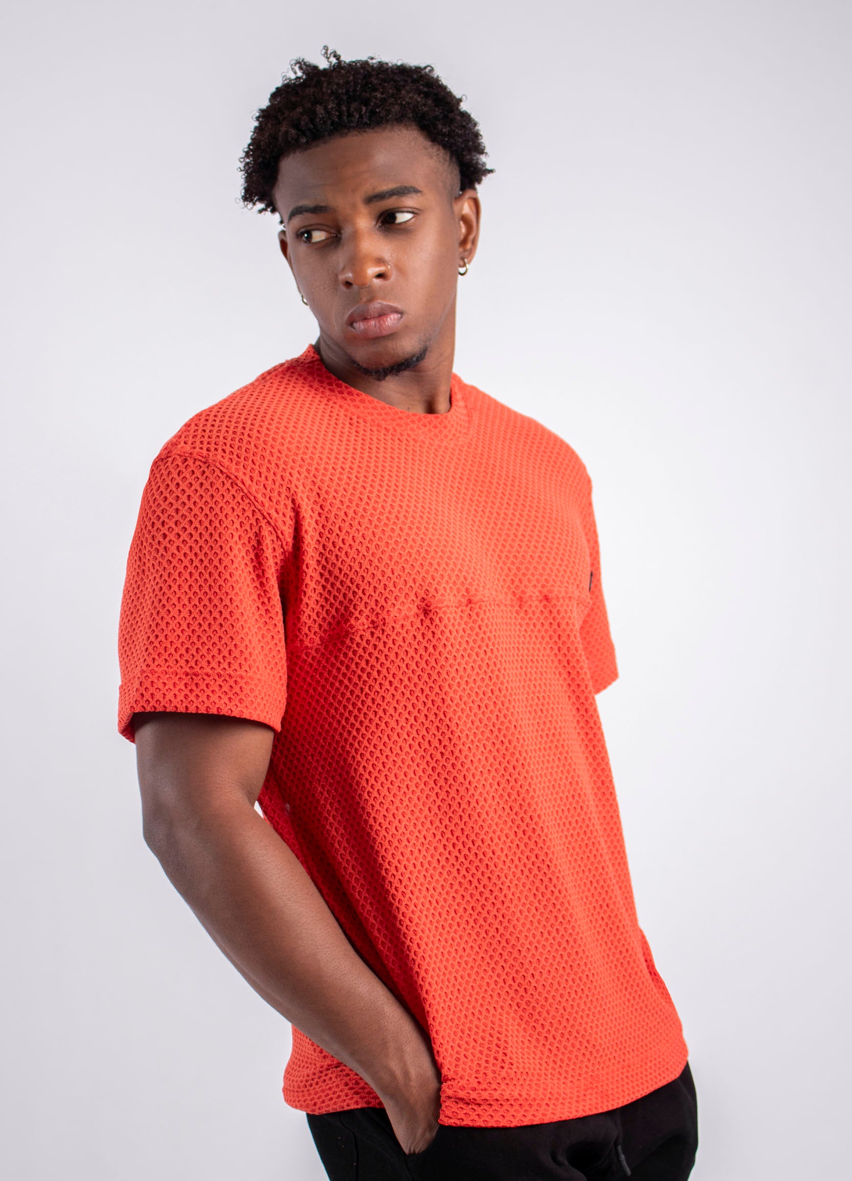 Camiseta hombre Textura Aplique