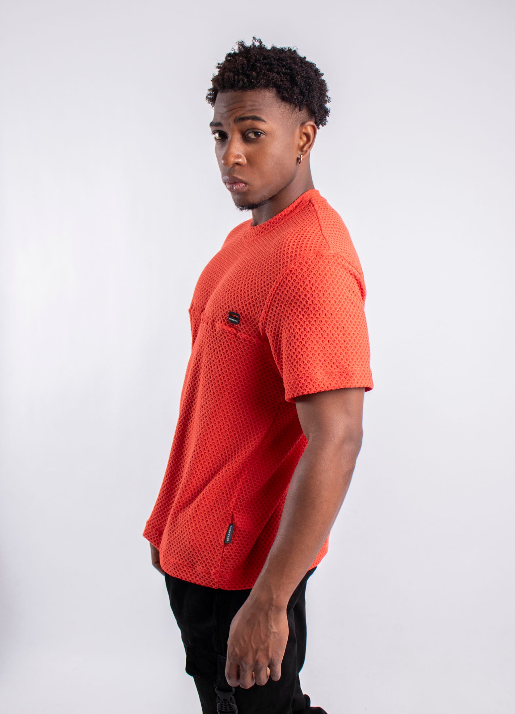 Camiseta hombre Textura Aplique