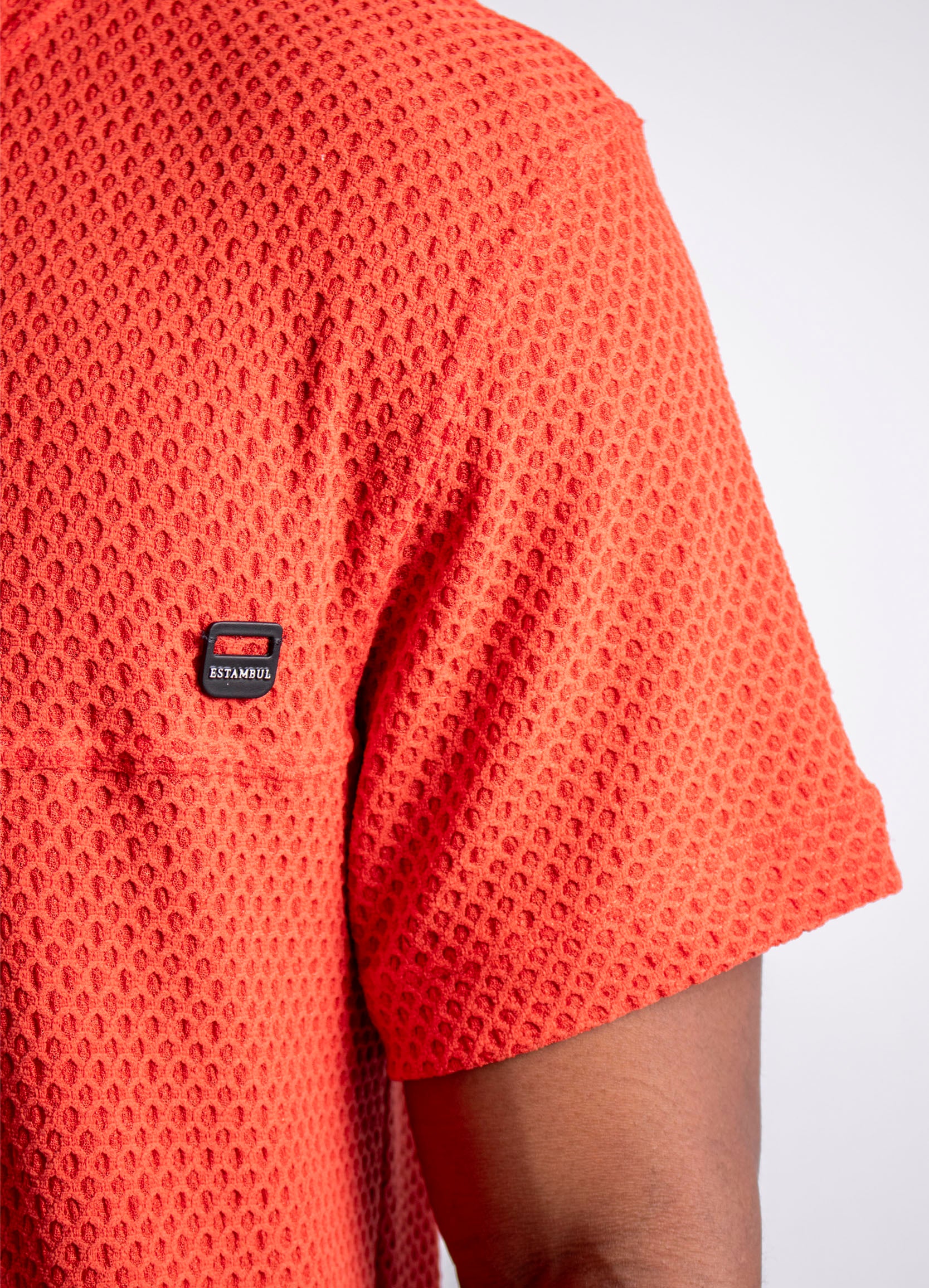 Camiseta hombre Textura Aplique