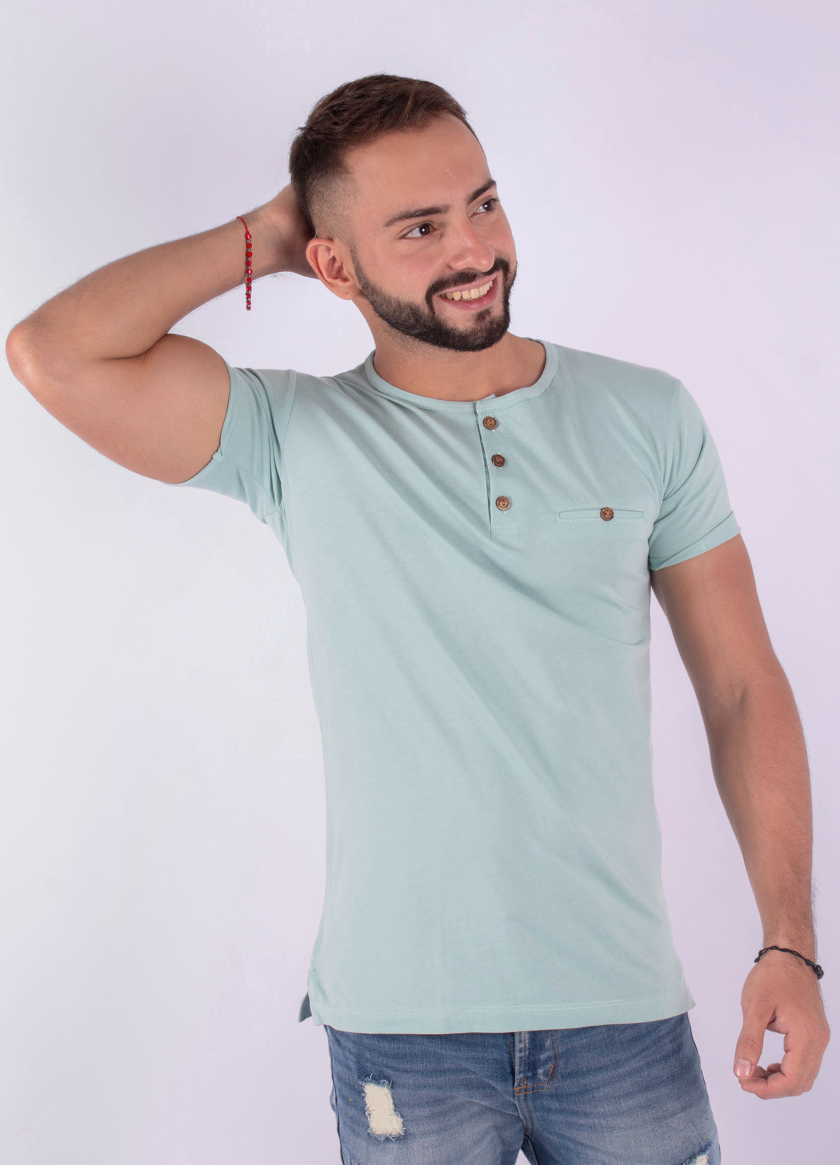 Camiseta hombre cartera