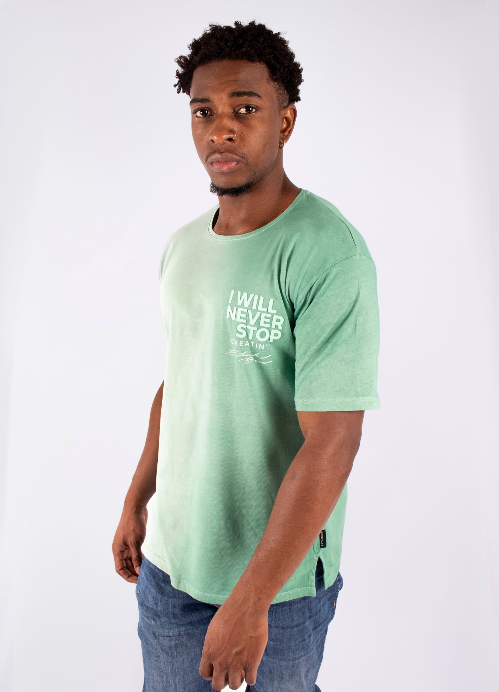 Camiseta hombre estampada