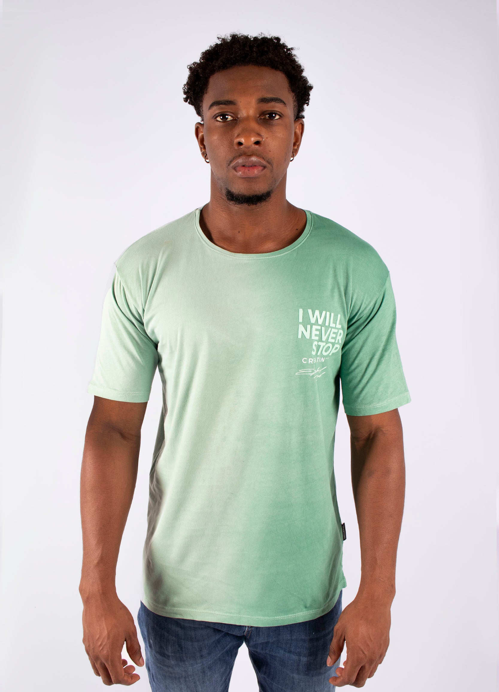 Camiseta hombre estampada