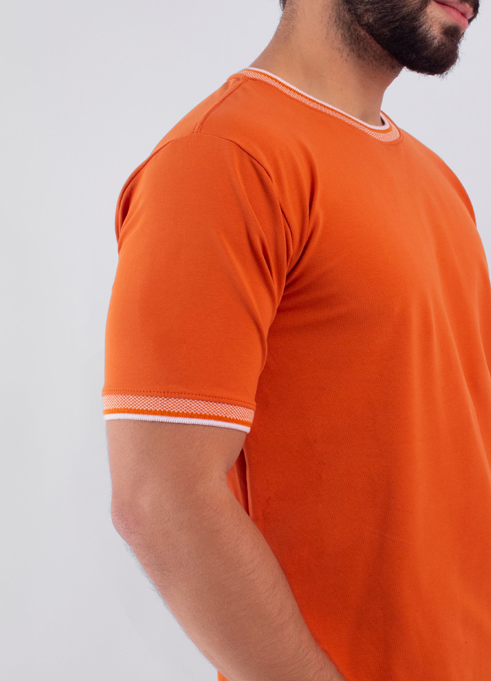 Camiseta hombre Basica Naranja