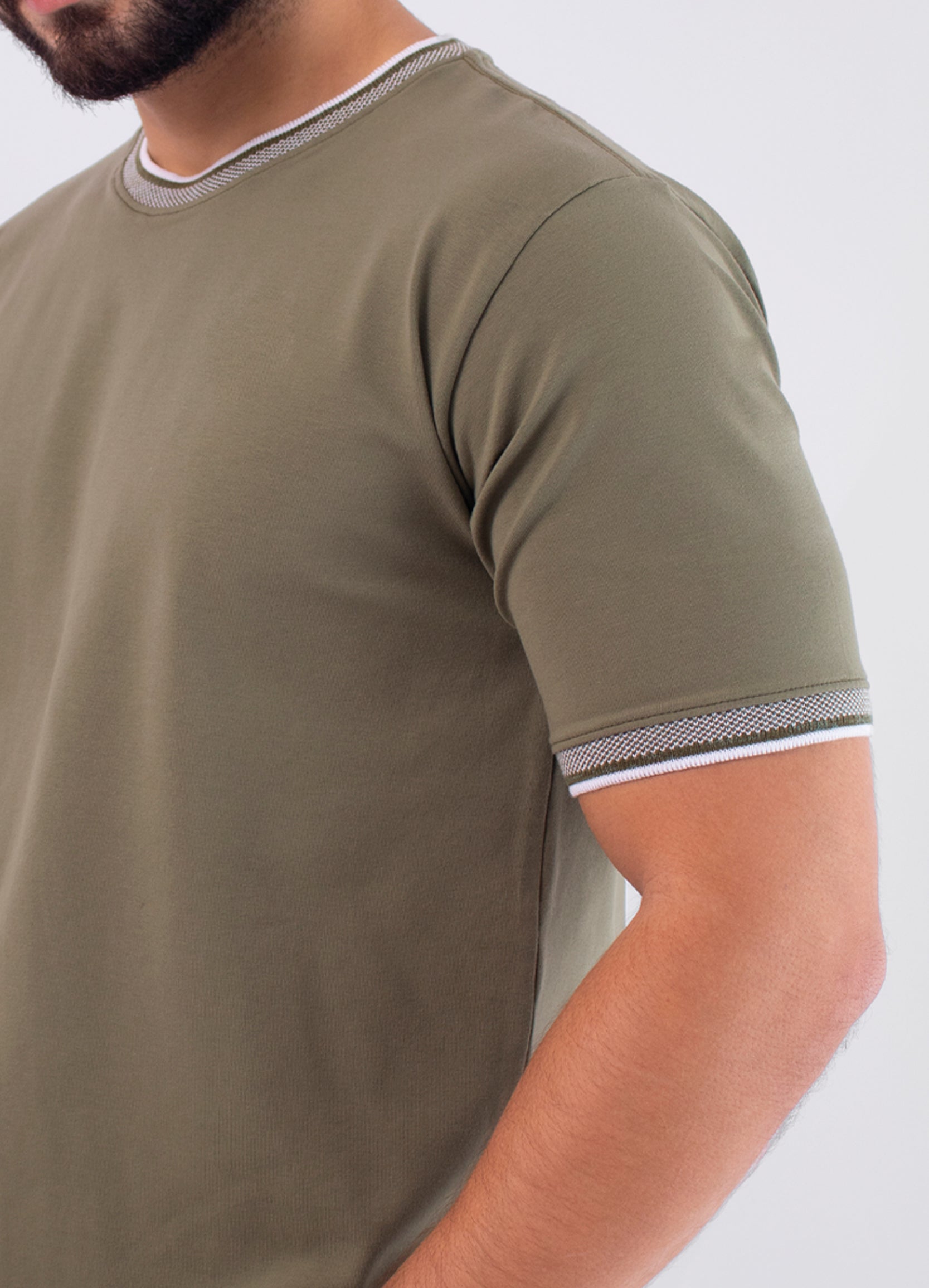 Camiseta hombre Basica Verde