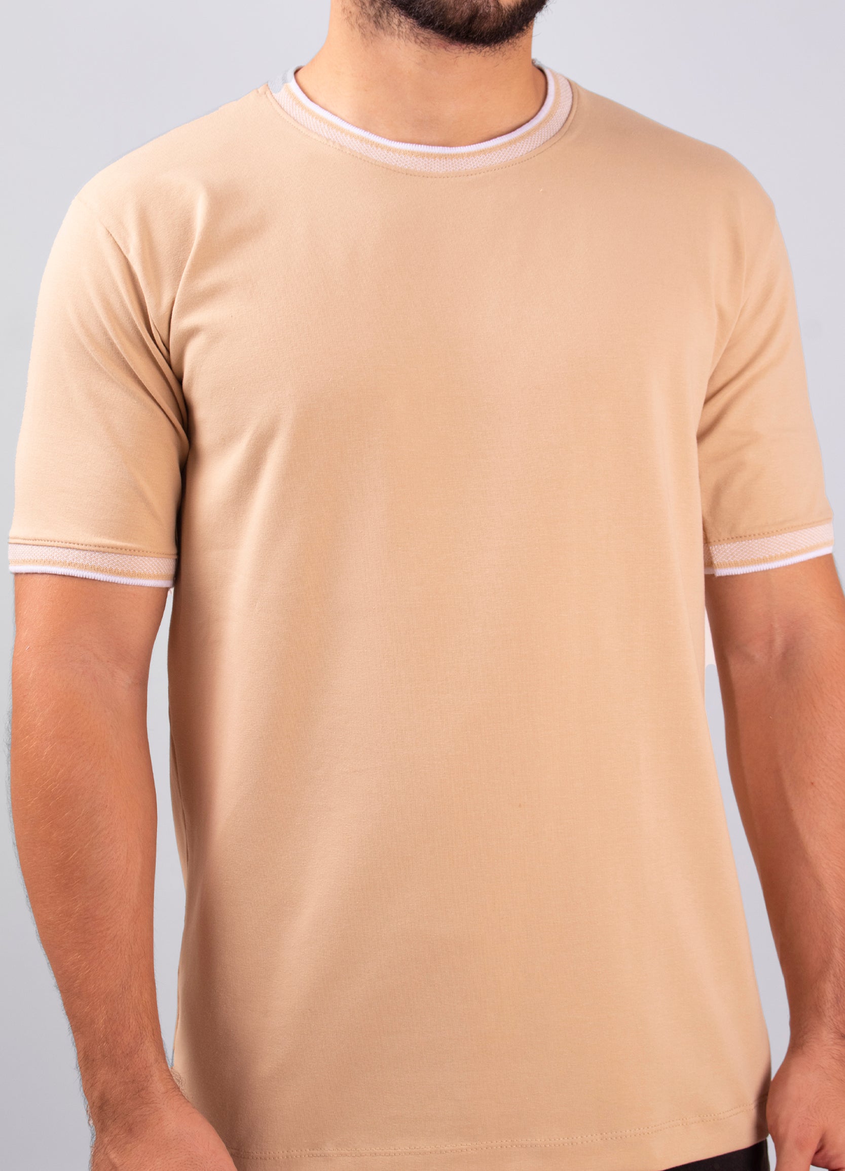 Camiseta hombre Basica Camel
