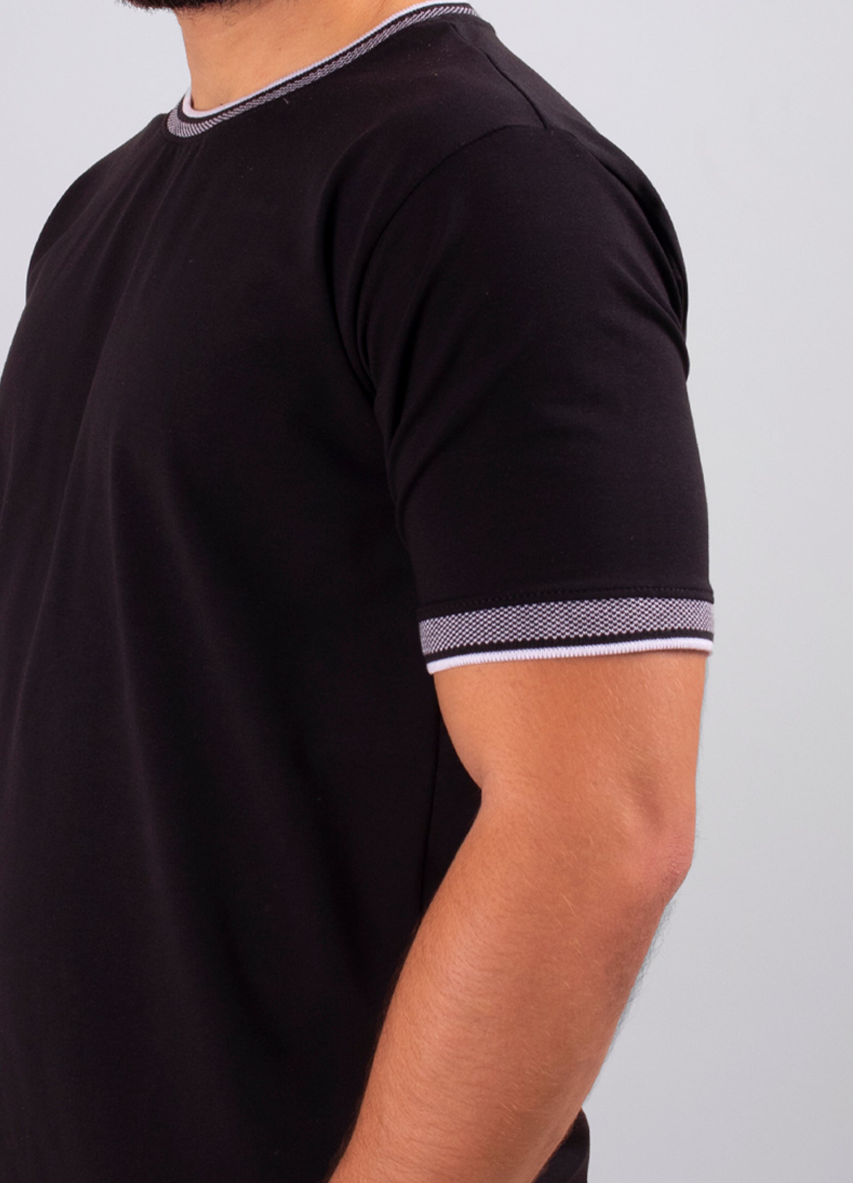 Camiseta hombre Basica Negro