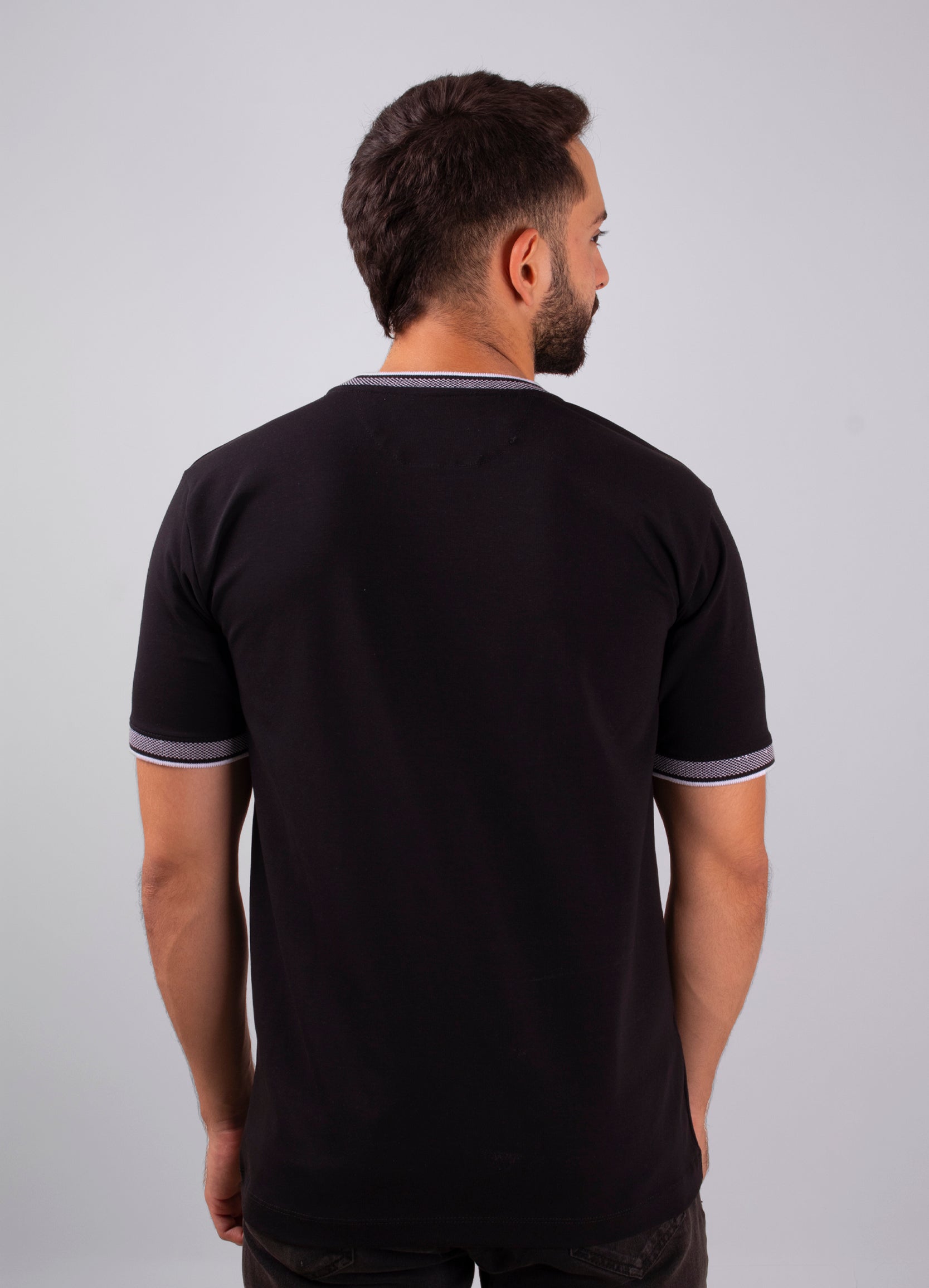 Camiseta hombre Basica Negro