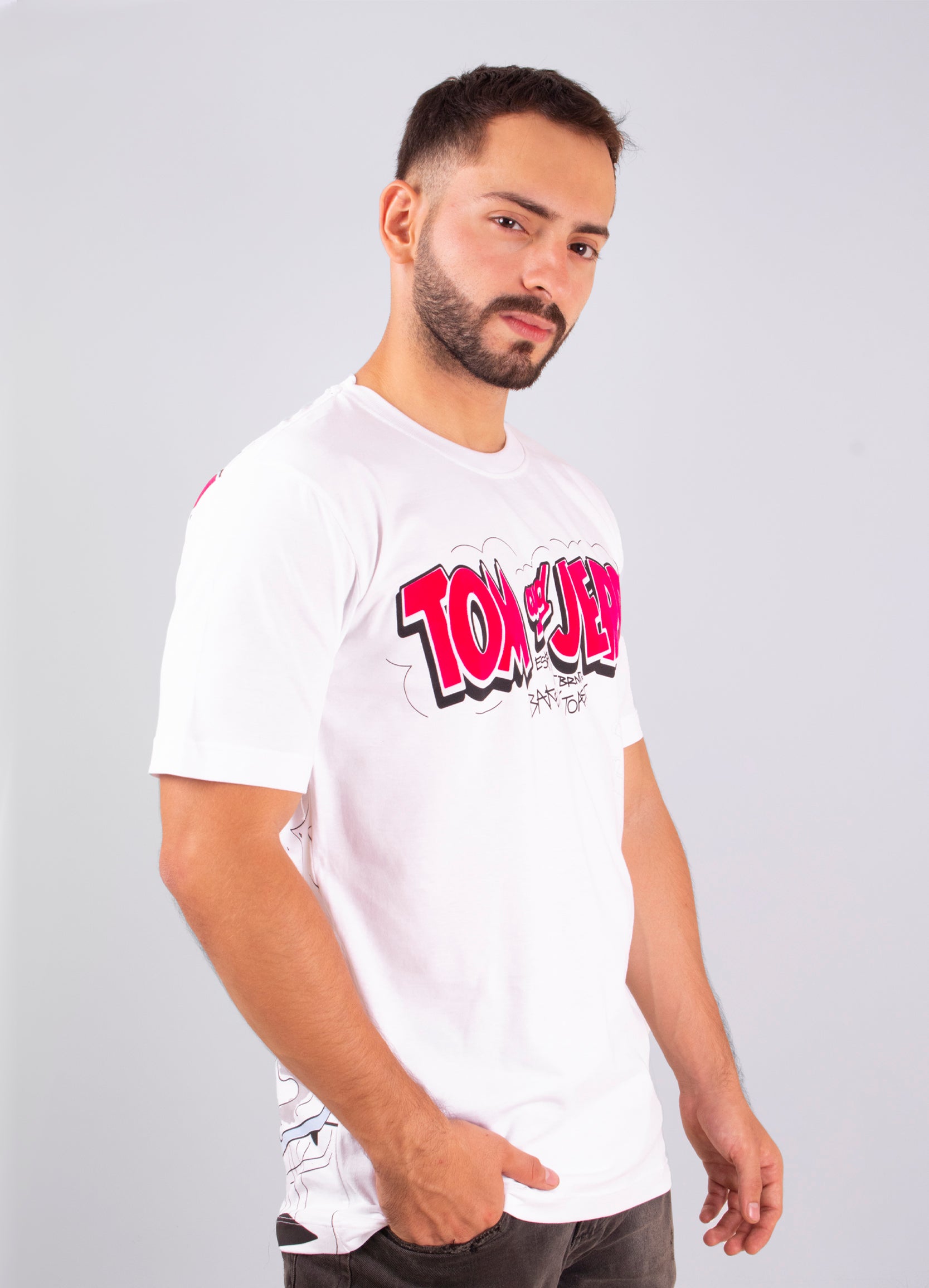 Camiseta Hombre Tom and Jerry