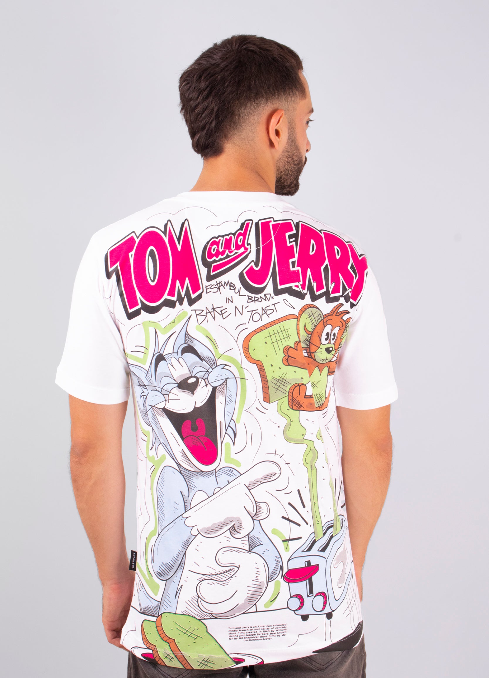 Camiseta Hombre Tom and Jerry