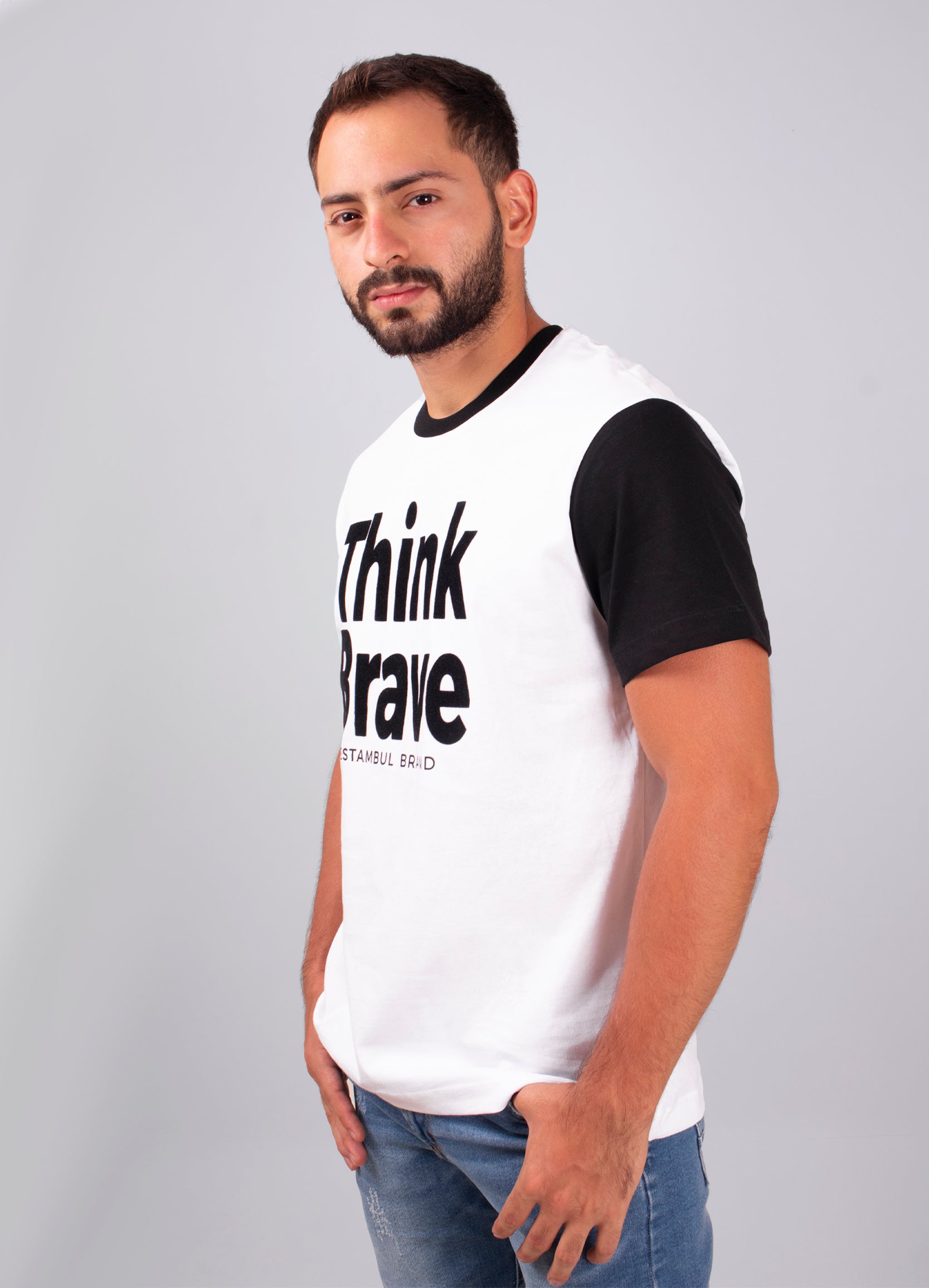 Oversize hombre Think Brave