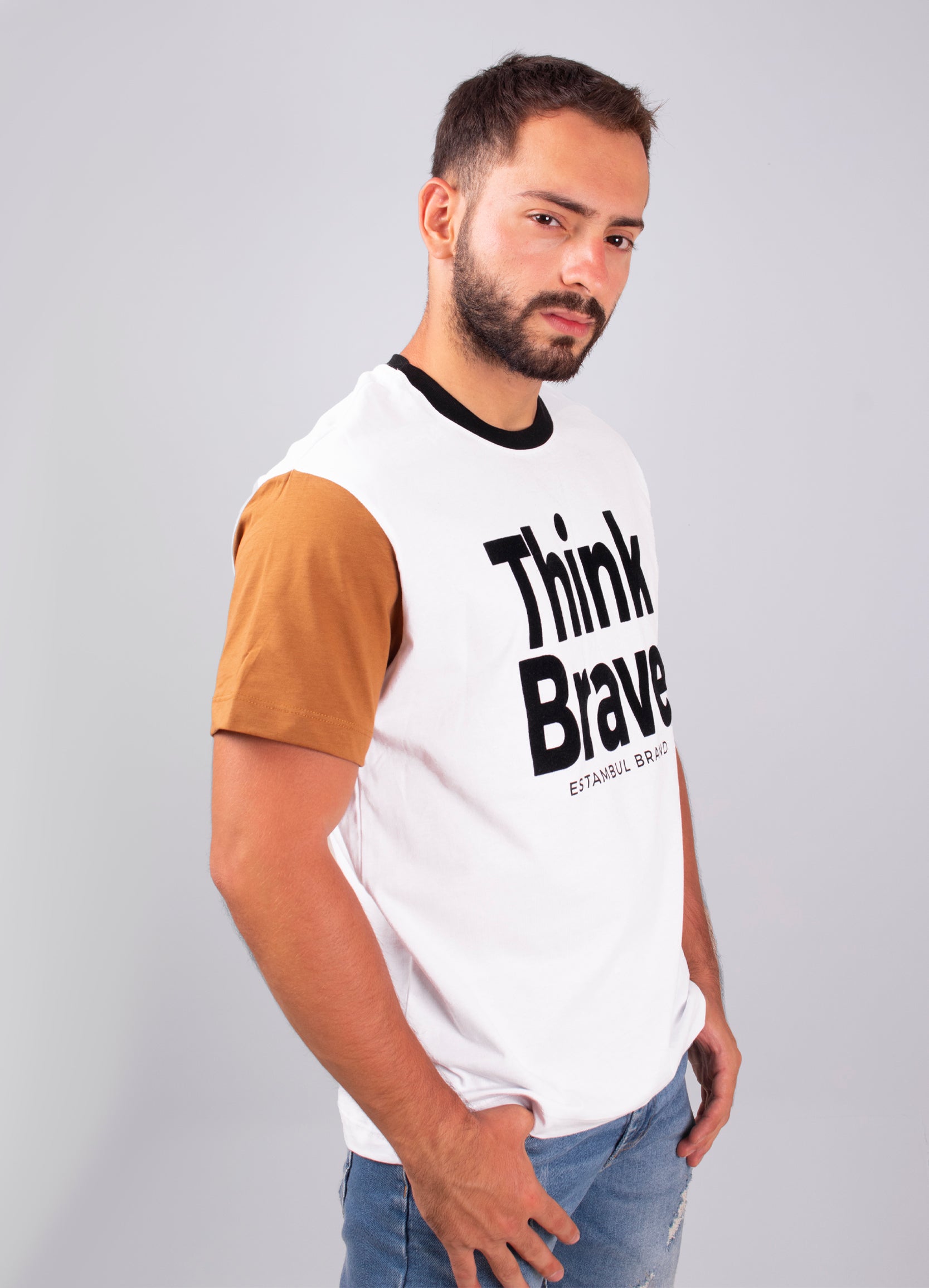 Oversize hombre Think Brave