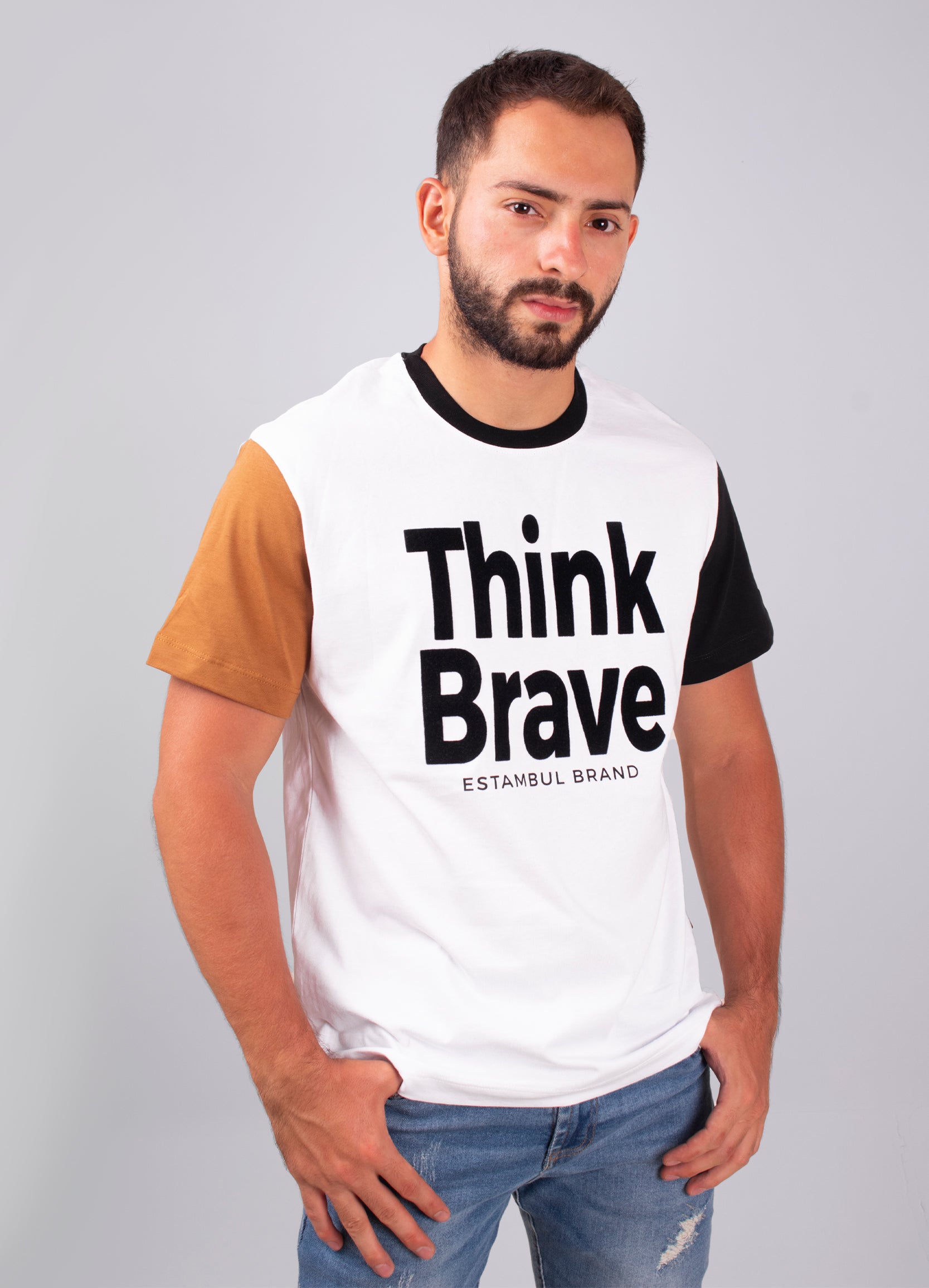 Oversize hombre Think Brave