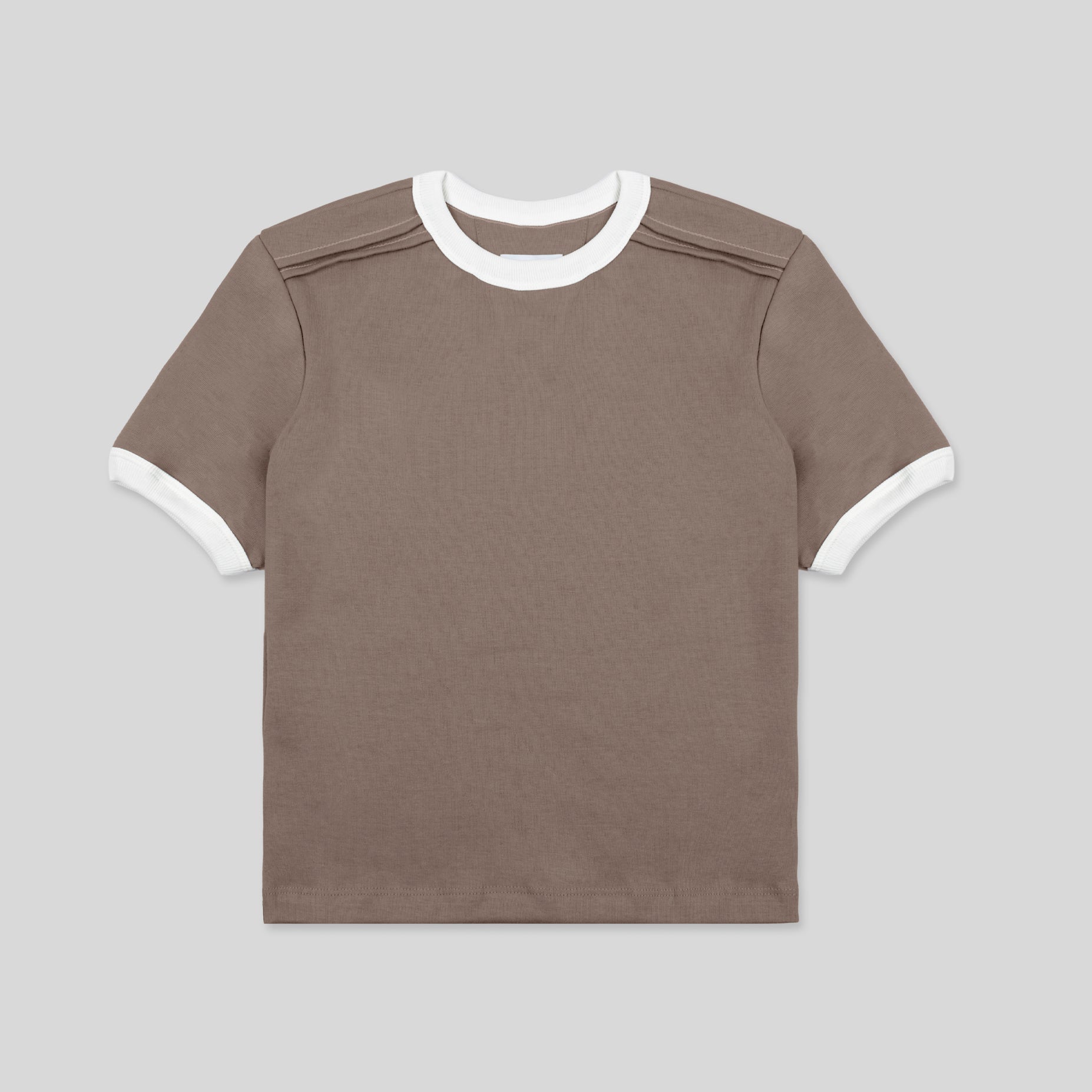 Camiseta niño básica corte café