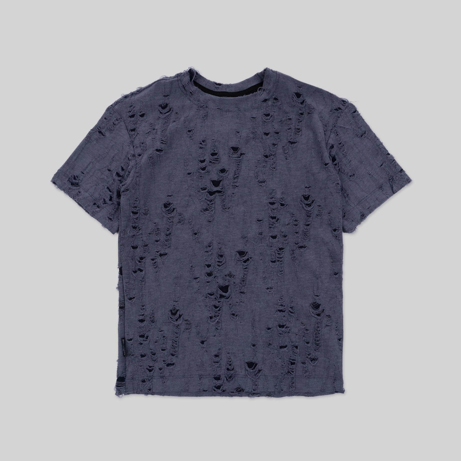 Oversize niño rotos morada