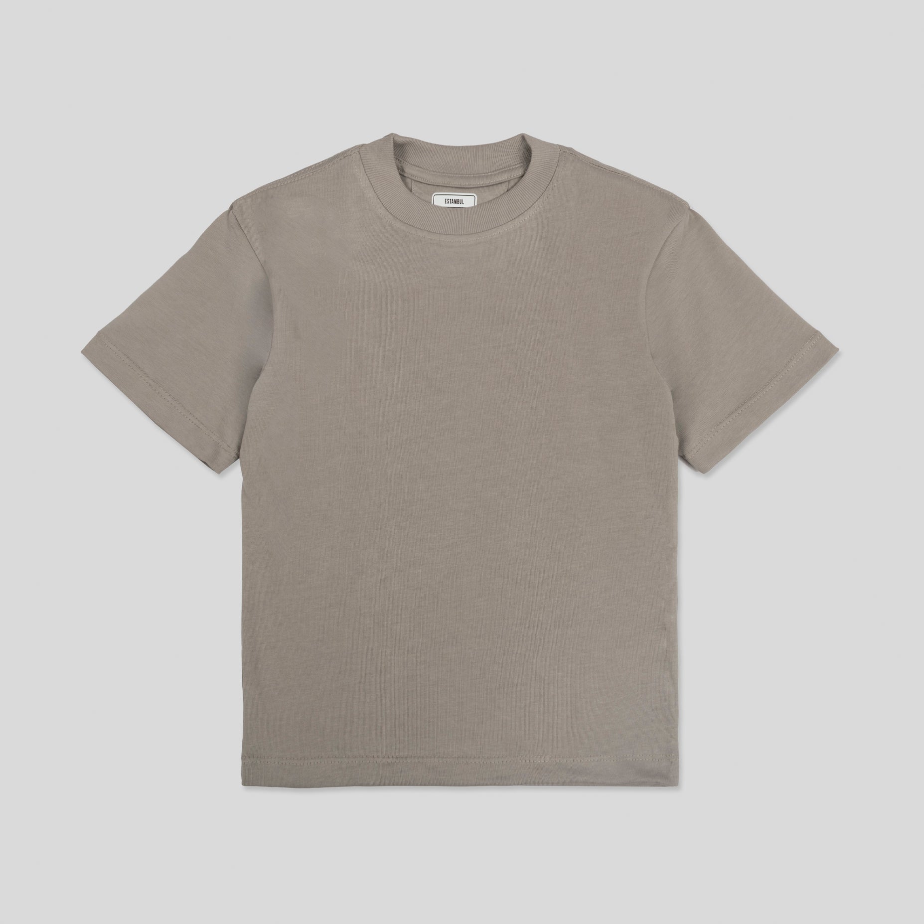 Camiseta básica niño Gris
