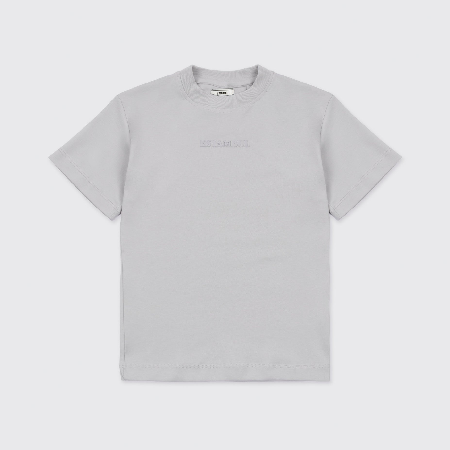 Oversize  básica niño gris