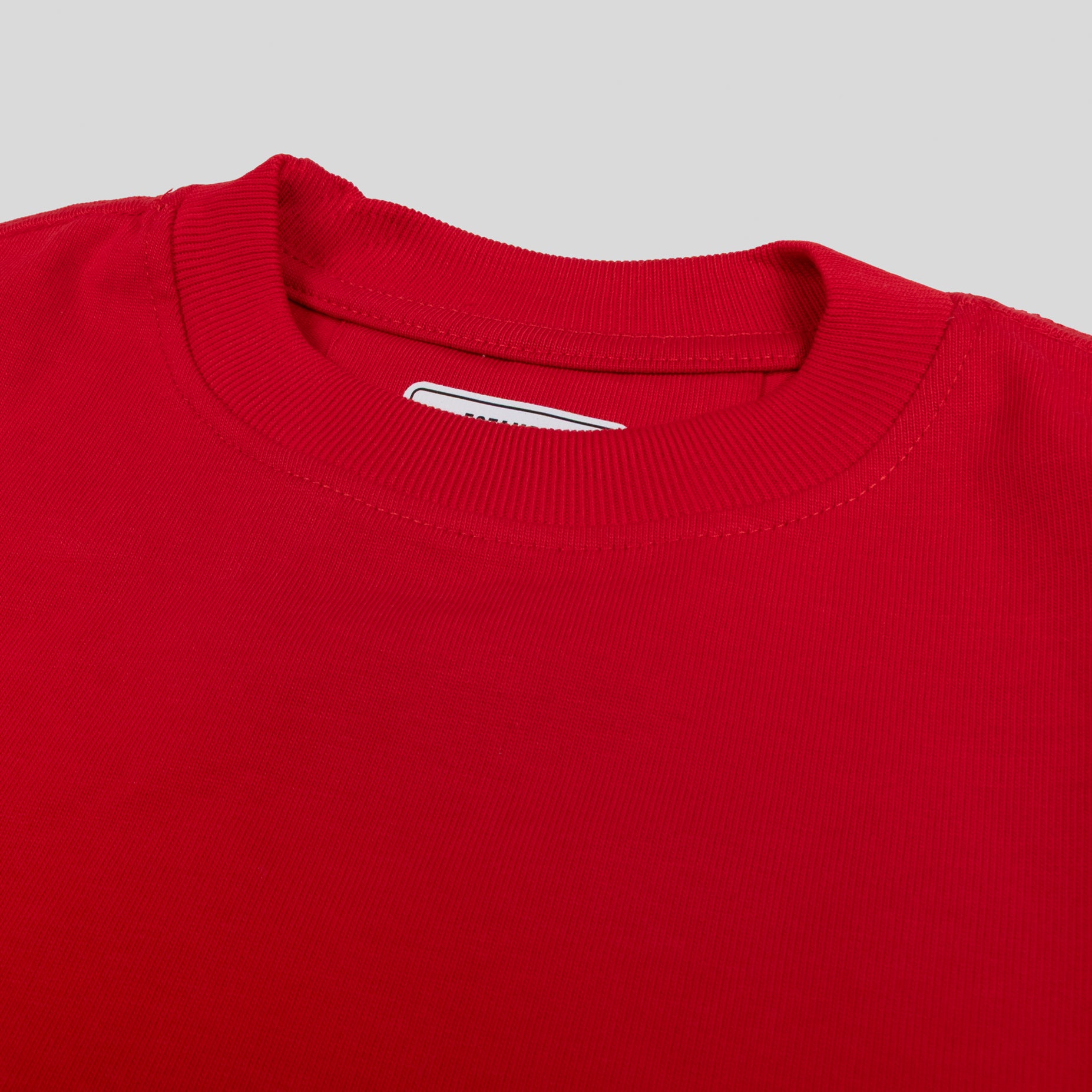Camiseta básica niño rojo