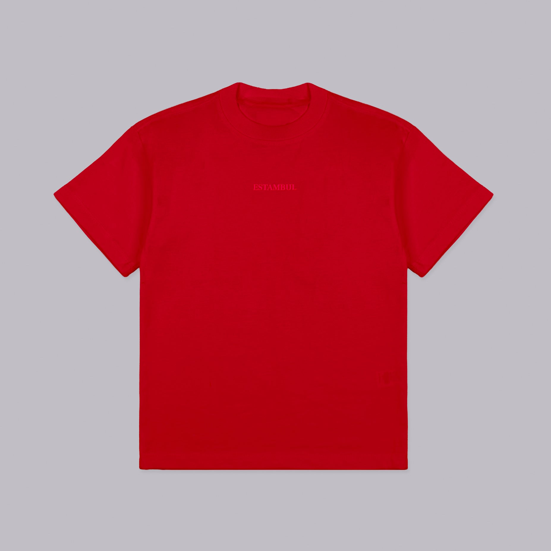 Oversize básica  niño roja