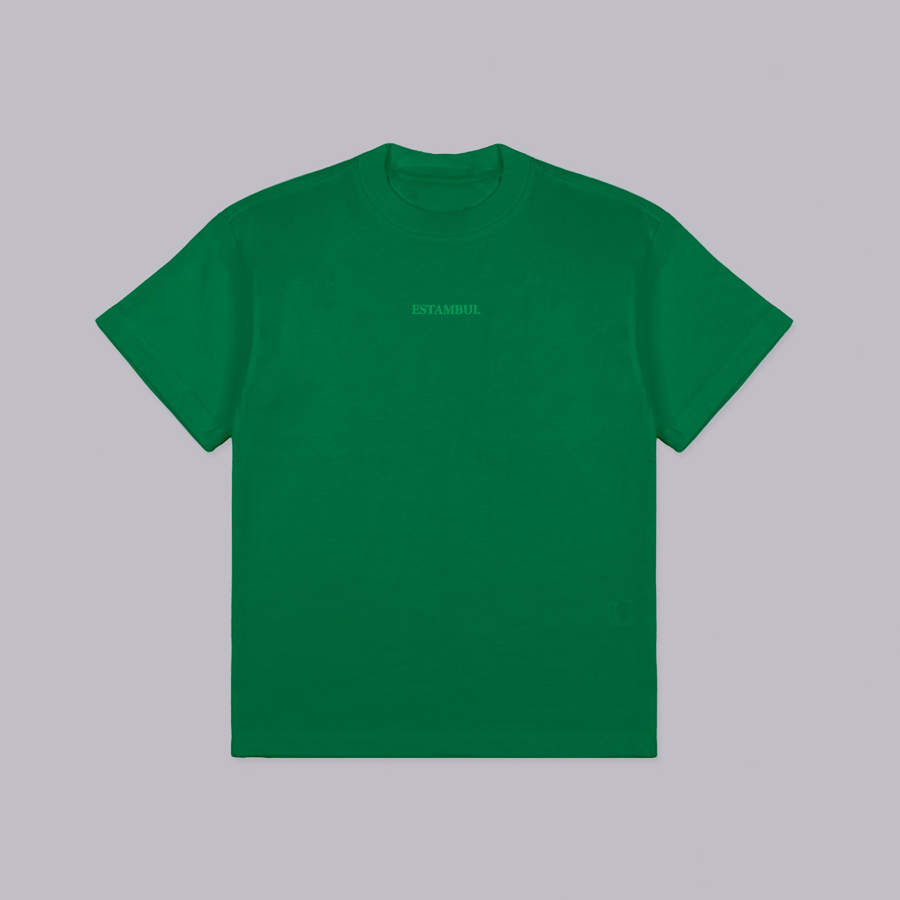 Oversize  niño básica verde