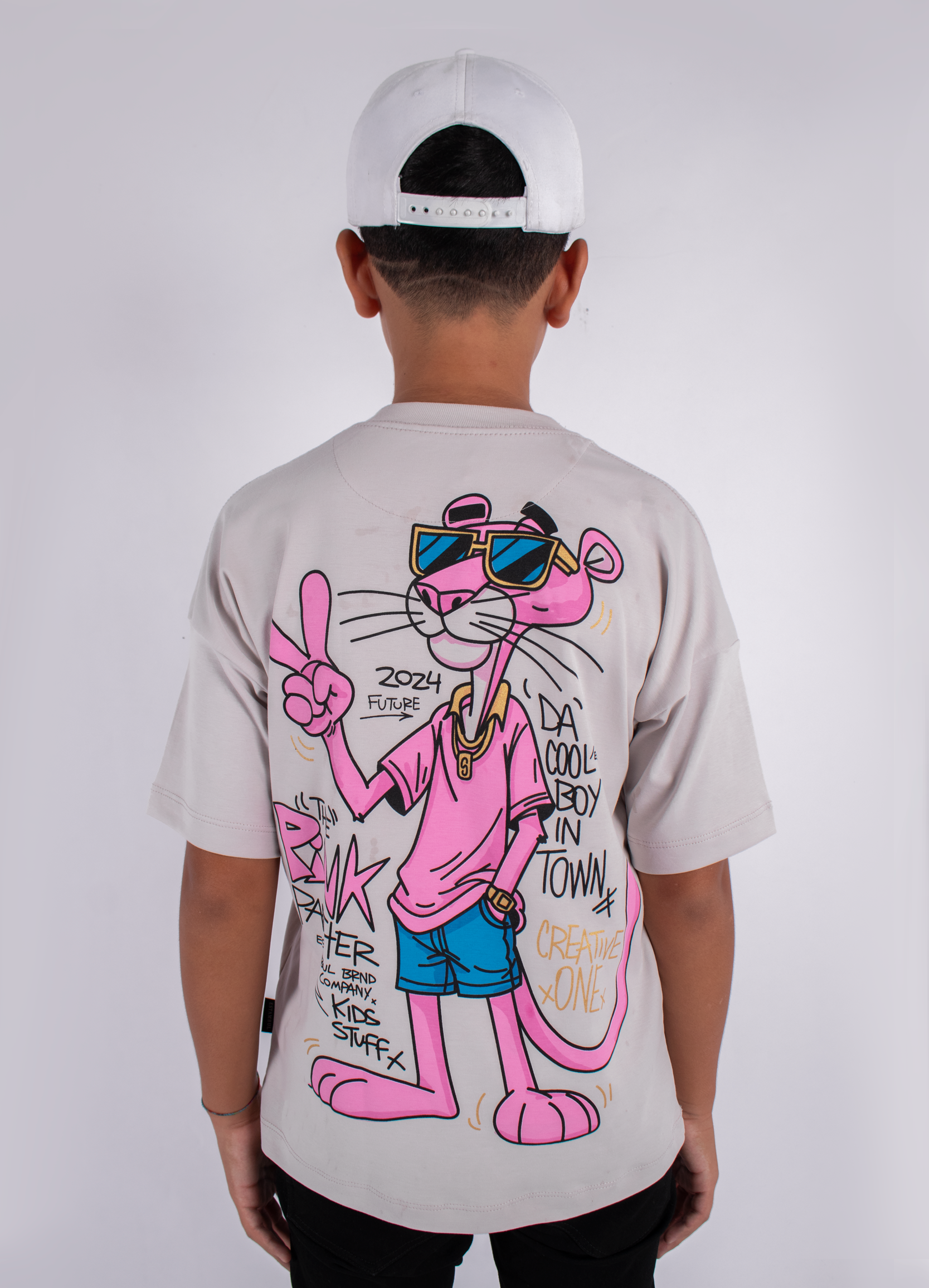 Oversize niño Pink