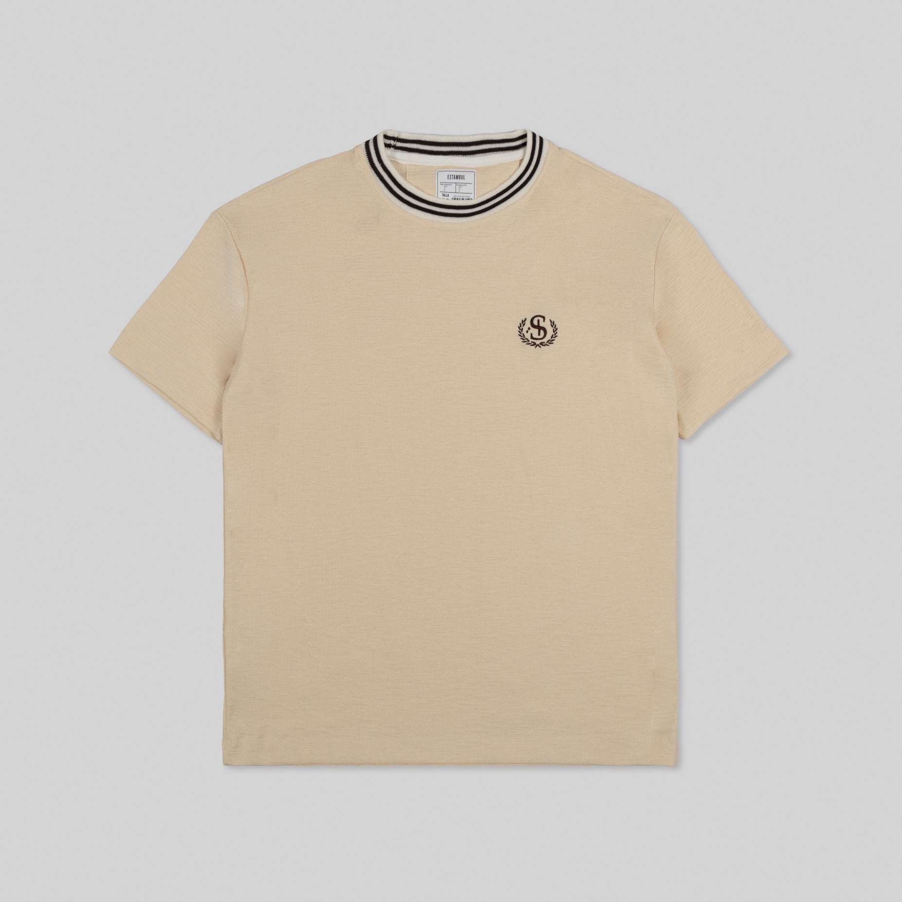 Camiseta hombre tejida